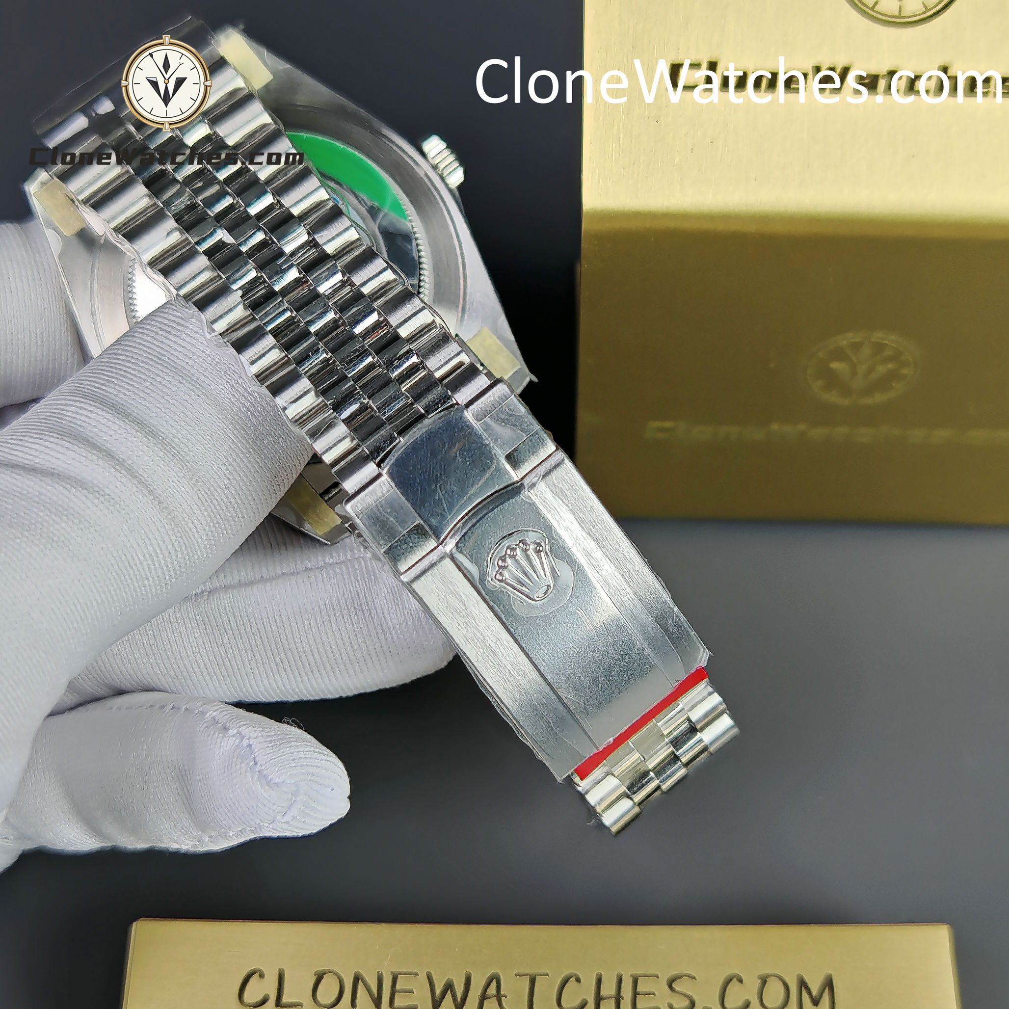 Rolex Super Clone Watches 1:1 DateJust Blue Dial m126300-0002 Jubilee 41MM 3235 Movement