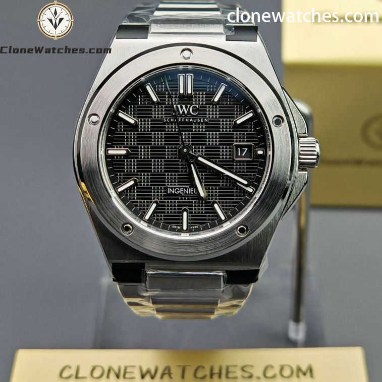 IWC Super Clone Watches 1:1 IW328901 Ingenieur Automatic 40 Black Dial
