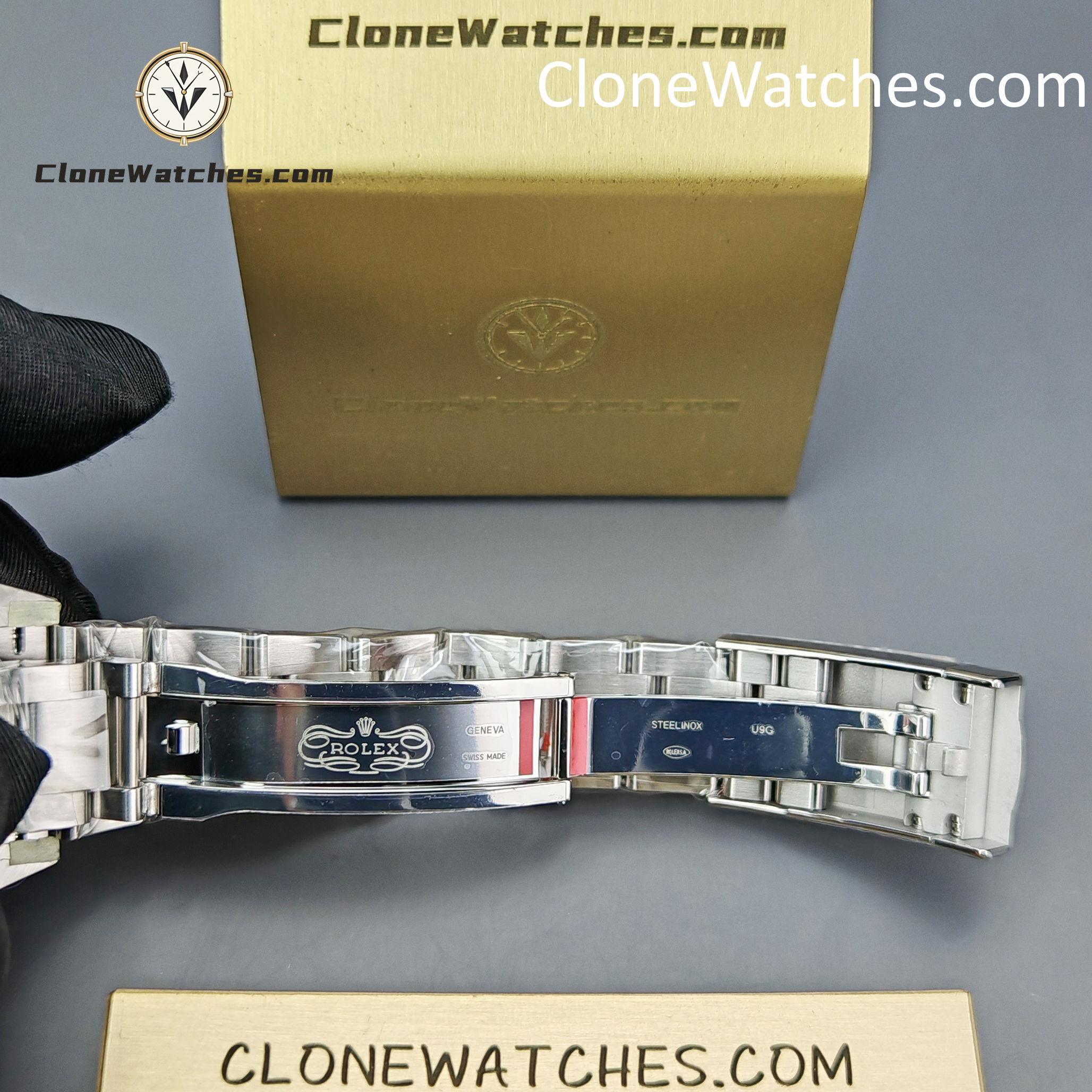 Rolex Super Clone Watches 1:1 Oyster Perpetual Turquoise Blue Dial 41mm m124300-0006 3230 Movement