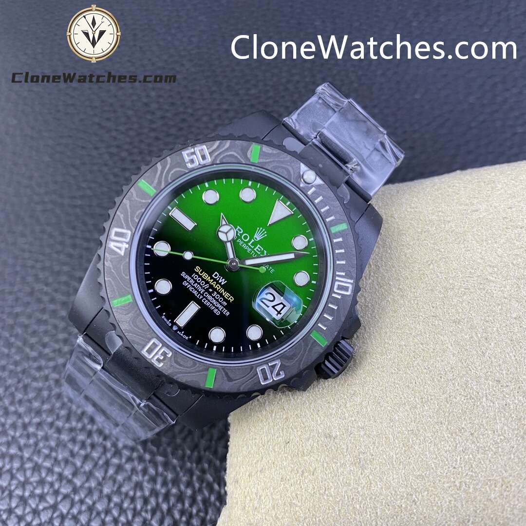 Modified Super Clone Watches 1:1 DiW Rolex Submariner PARAKEET 3235 Movement