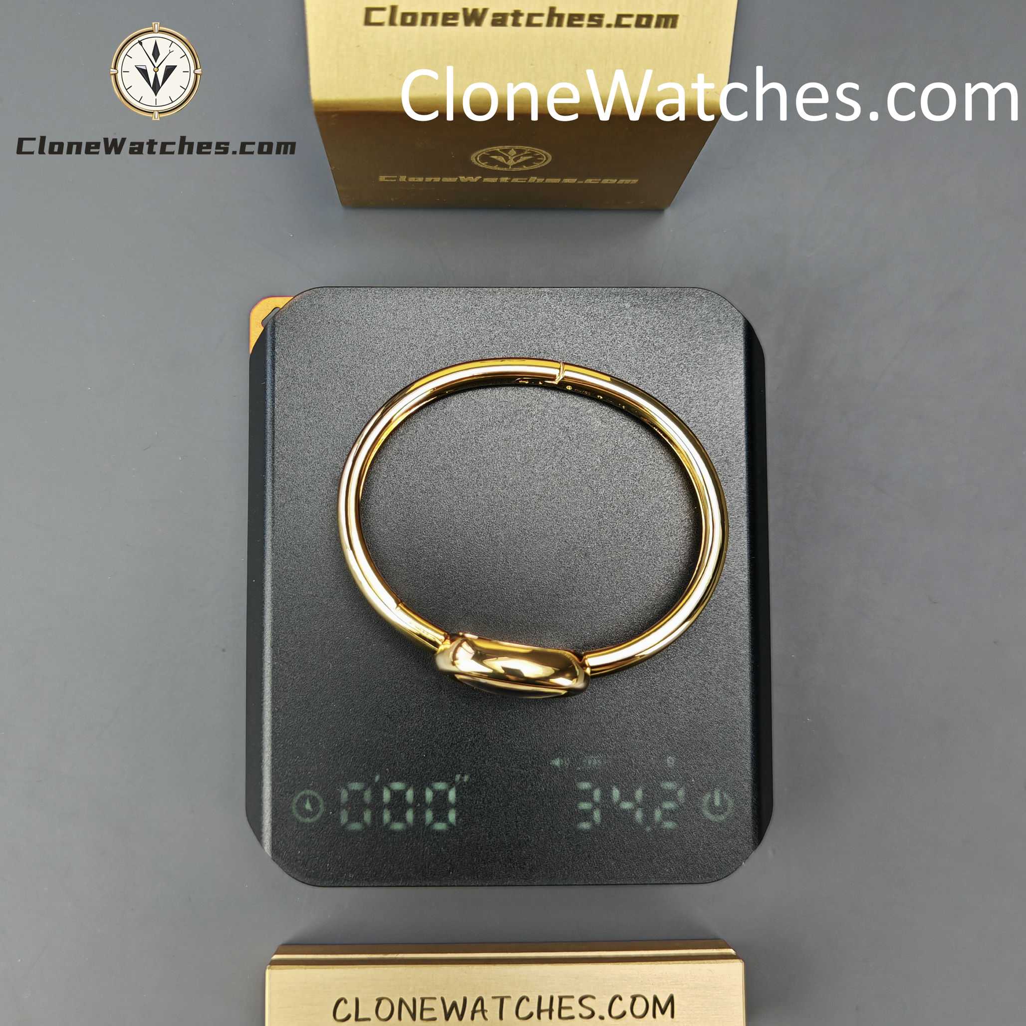 Cartier Super Clone Watches 1:1 Baignoire 18K Gold White Dial WGBA0018