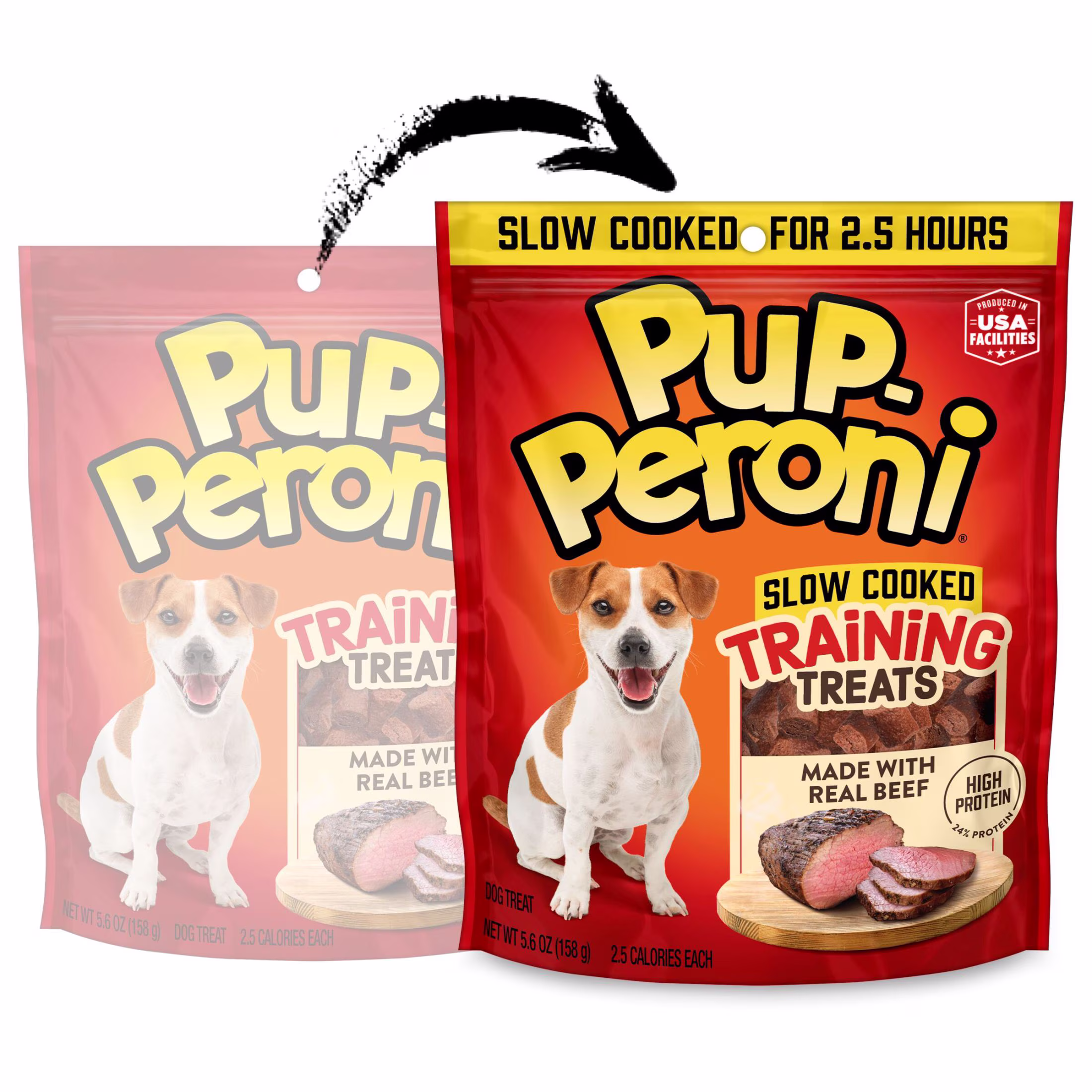 Pup Peroni Dog Training Treats Made With Real Beef, 5.6 oz Bag