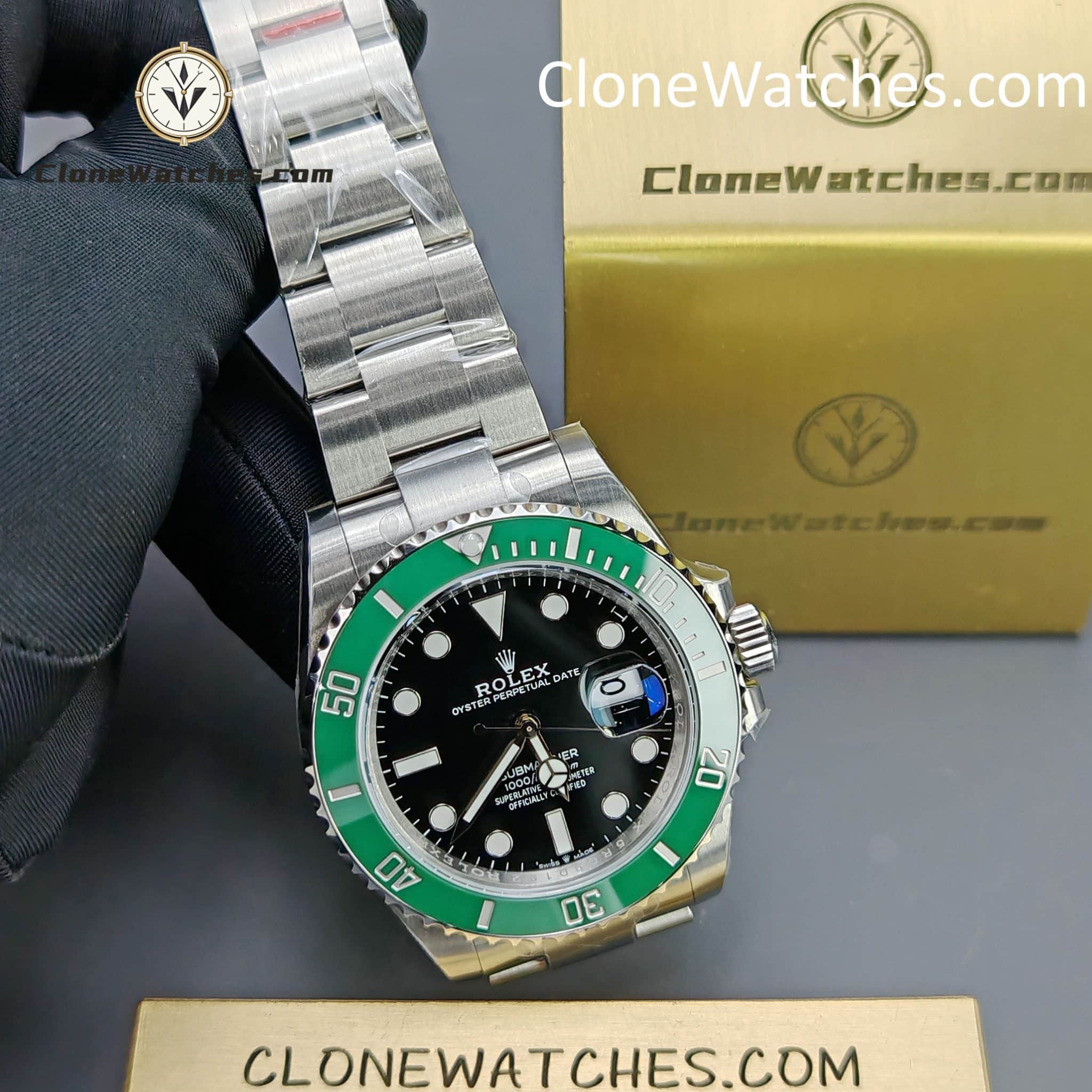 Rolex Super Clone Watches 1:1 Starbucks Submariner 126610LV 3235 Movement