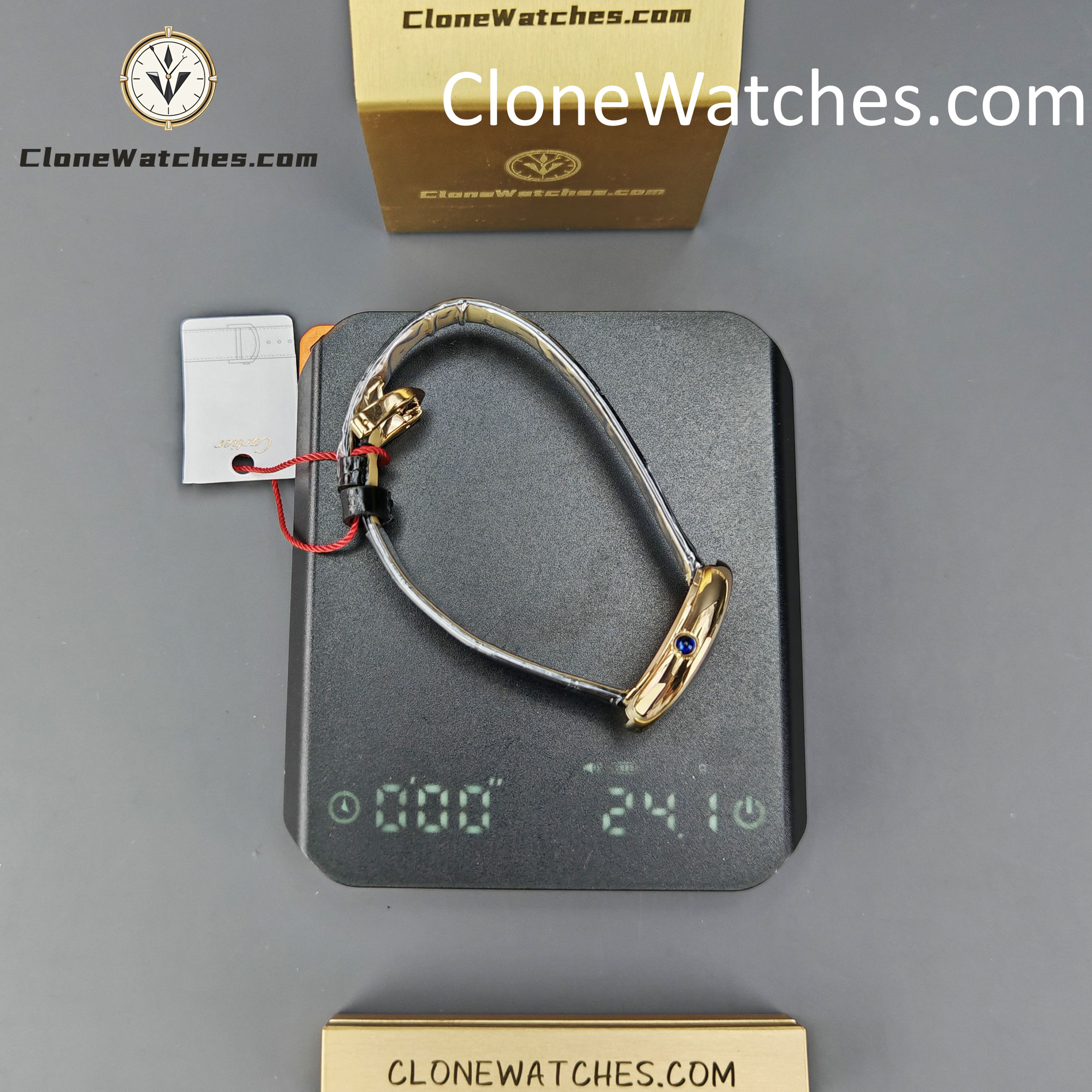 Cartier Super Clone Watches 1:1 Baignoire White Dial 23mm x31mm WGBA0042