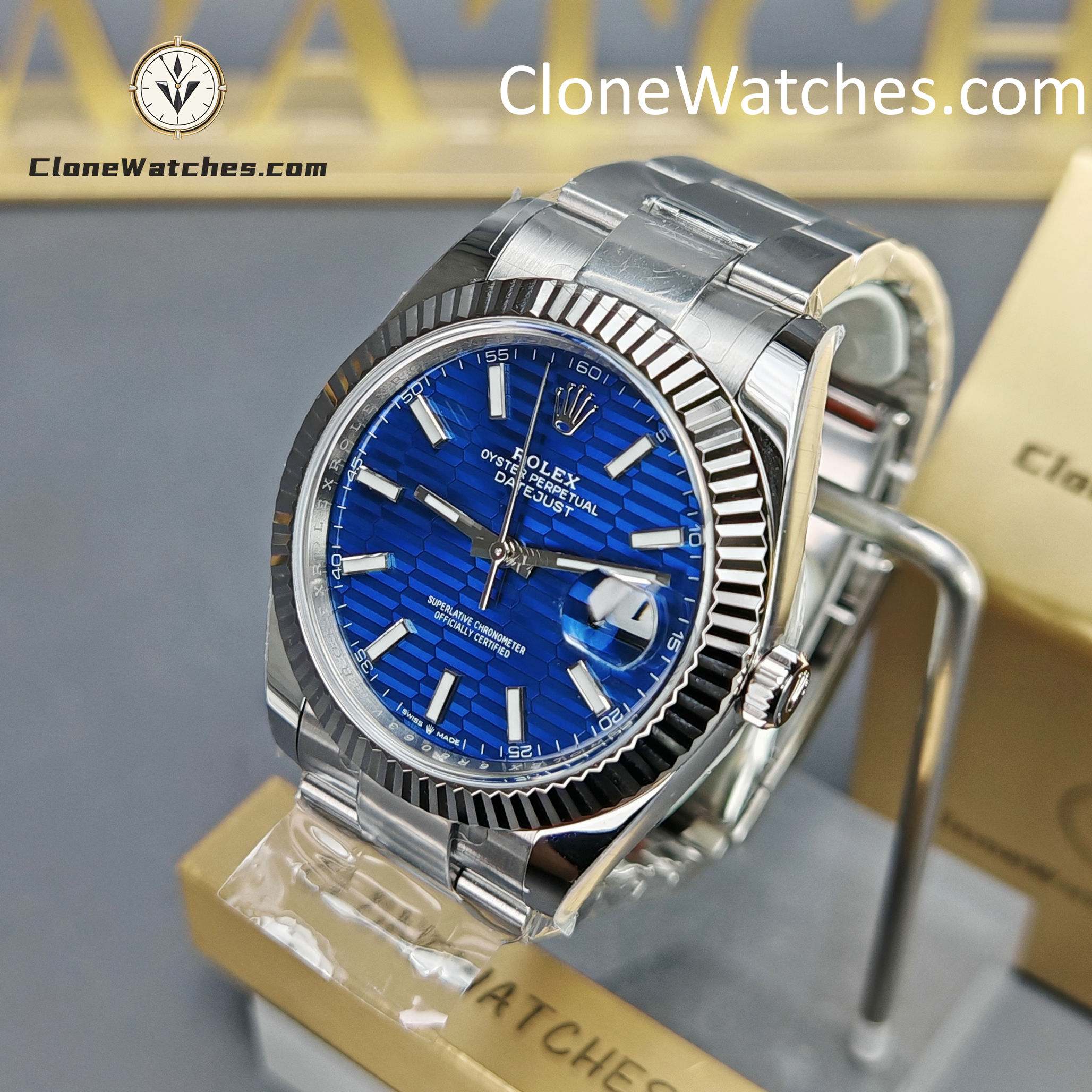 Rolex Super Clone Watch 1:1 DateJust m126334-0031 Oyster 41MM 3235 Movement