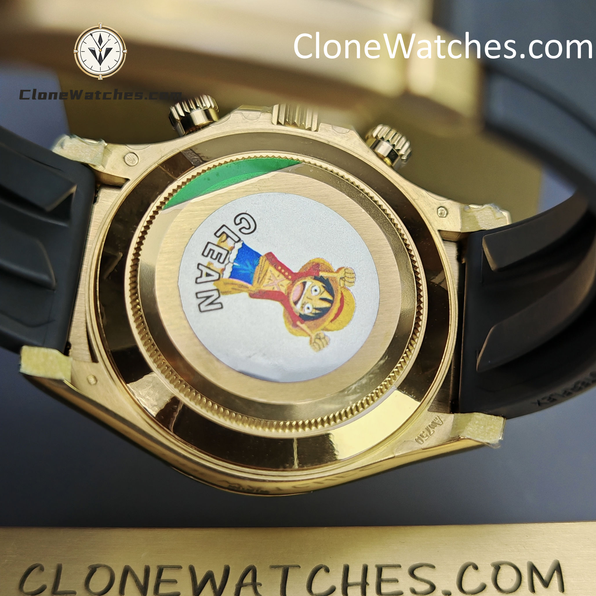Rolex Super Clone Watches 1:1 Daytona White Arabic Dial Oysterflex Rubber Strap M116518 4130 Movement