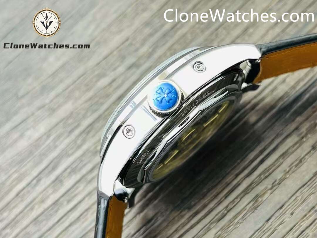 Vacheron Constantin Super Clone Watches 1:1 Fiftysix 4000E/000A-B439 Grey White Dial