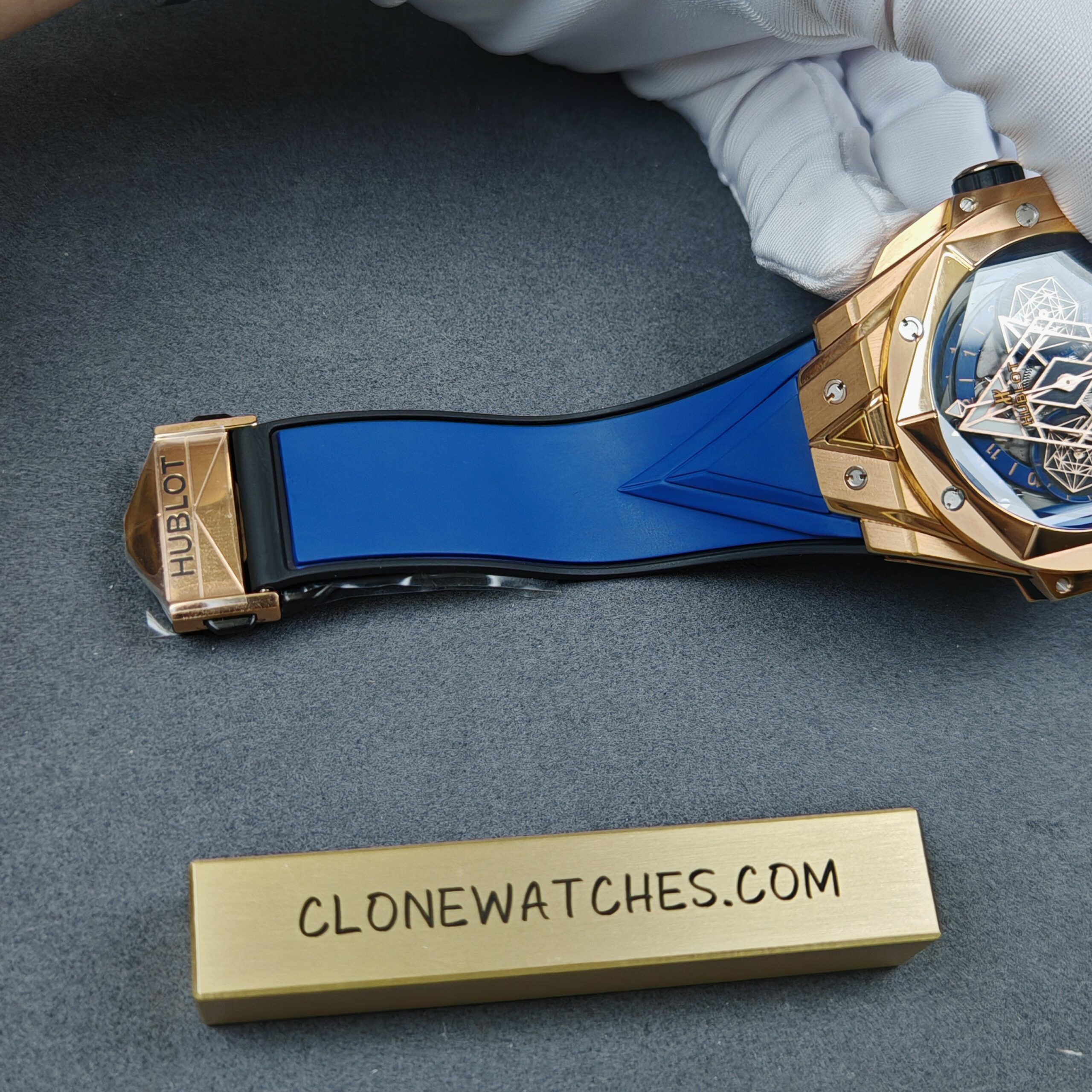Hublot Super Clone Watches 1:1 Big Bang Unico Sang Bleu II 45MM KING GOLD 418.OX.5108.RX.MXM20