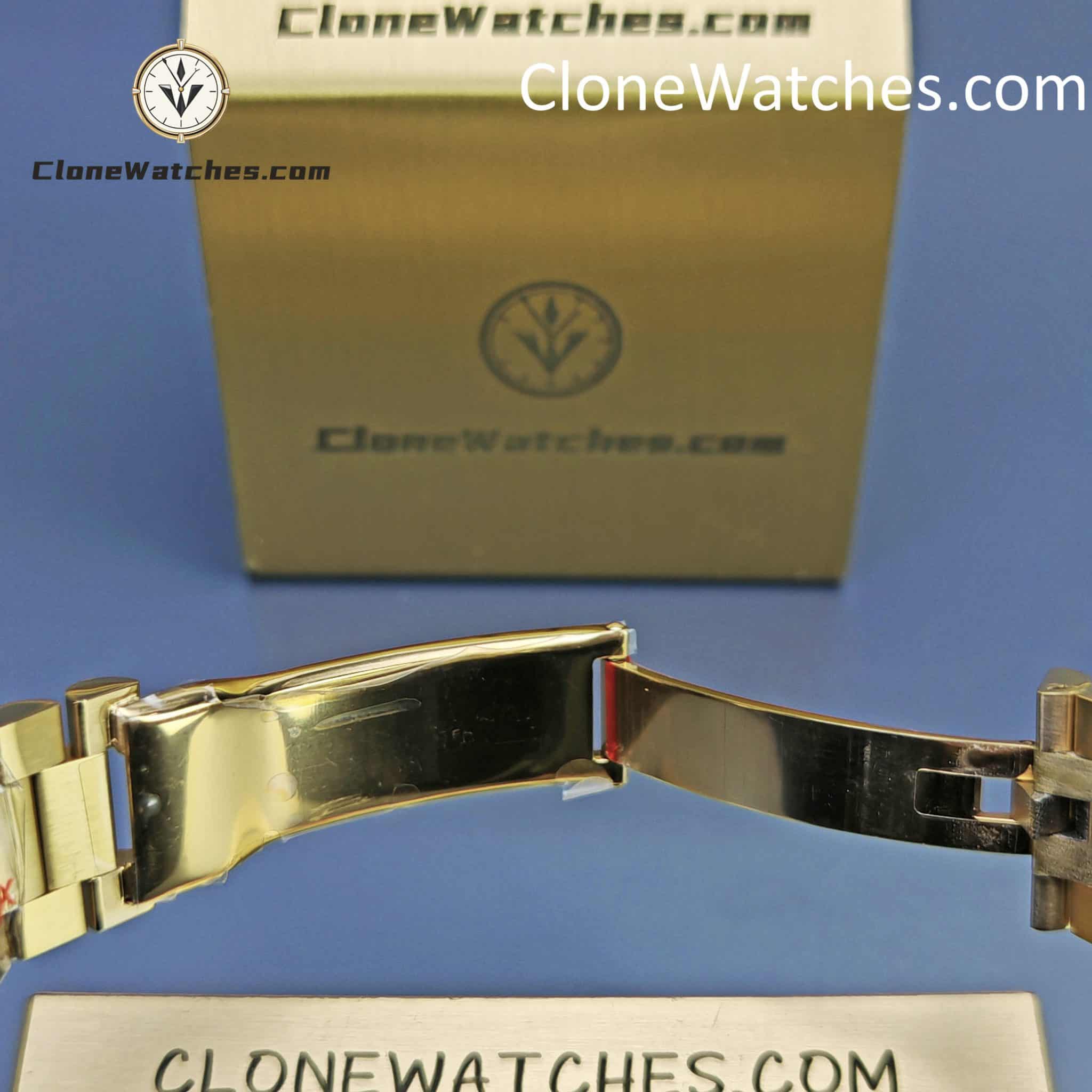 Rolex Super Clone Watches 1:1 Day Date Green Dial M228398tbr-0040 40mm 3255 Movement