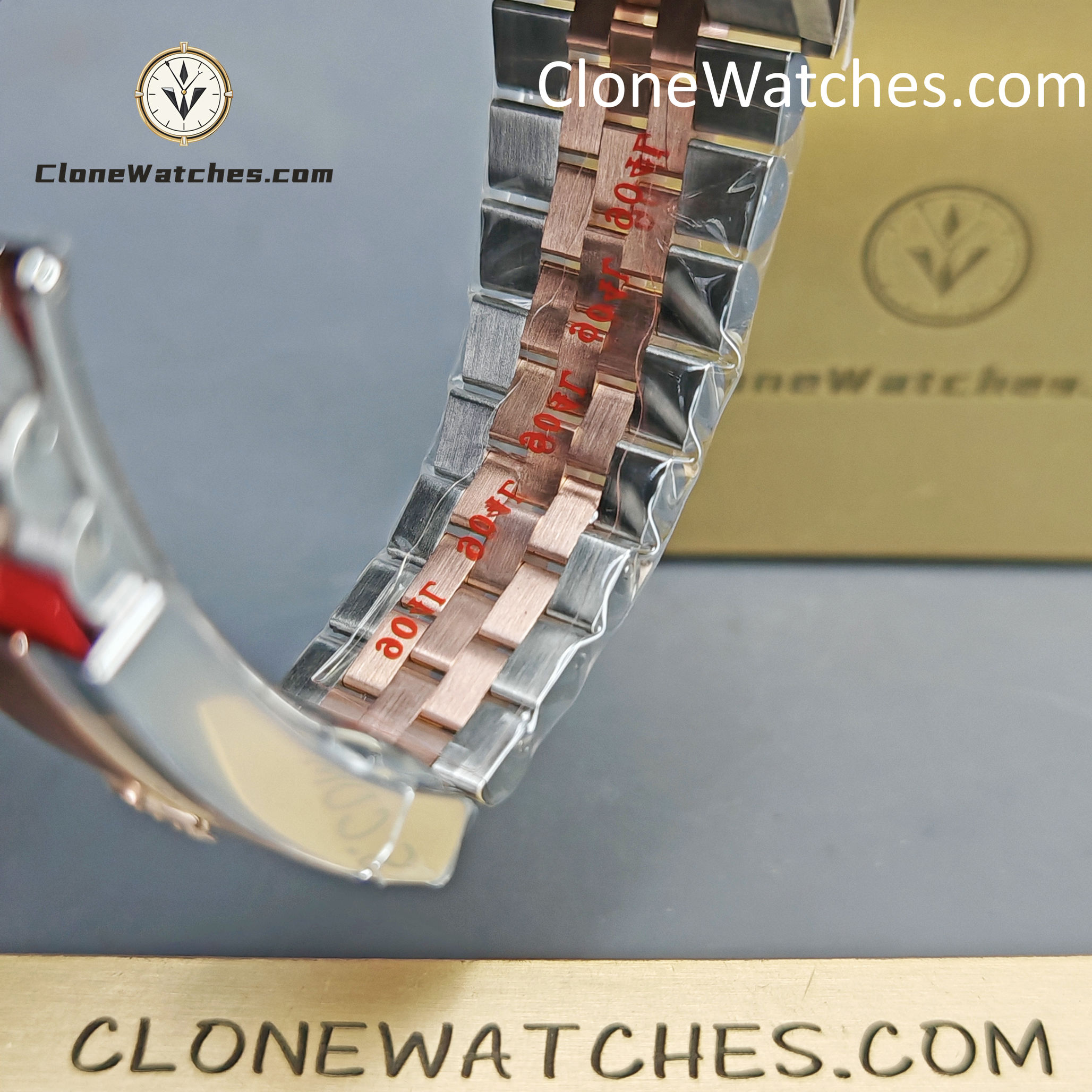 Rolex Super Clone Watches 1:1 DateJust Chocolate Diamond Dial Jubilee 41MM M126331-0004 3235 Movement