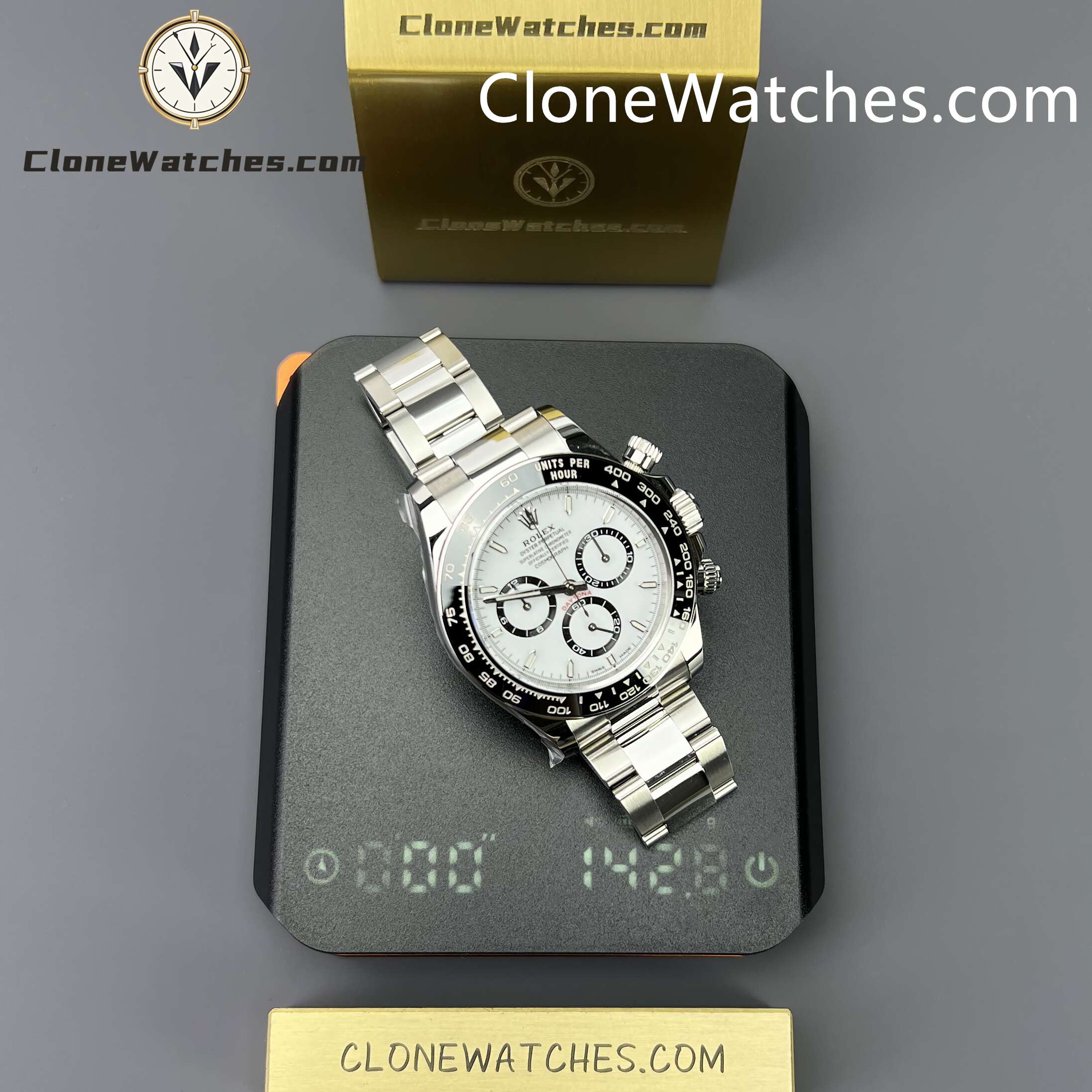 Rolex Super Clone Watches 1:1 Panda Daytona M126500LN-0001 4131 Movement