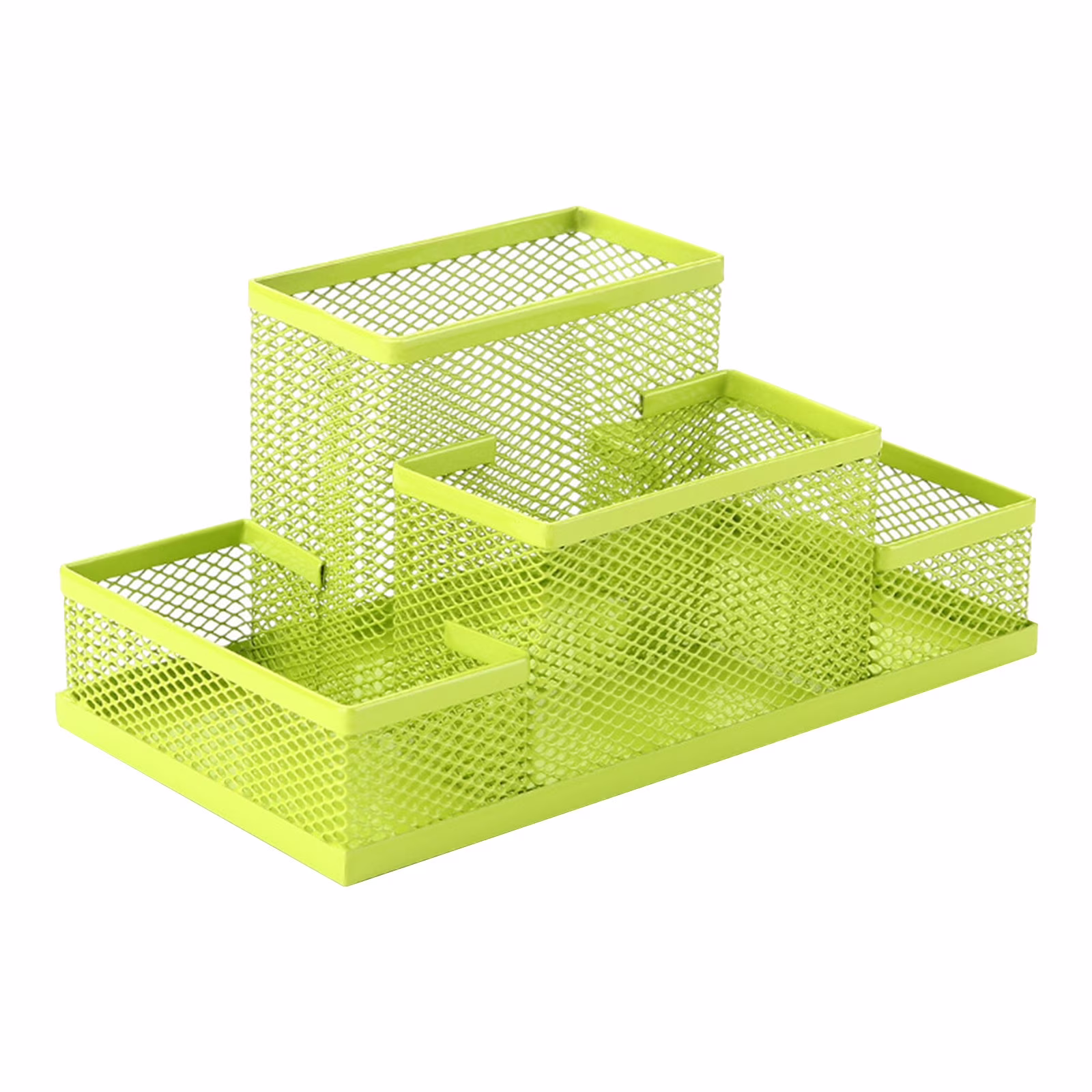 Meitianfacai Mesh Pencil Holder, hot pink