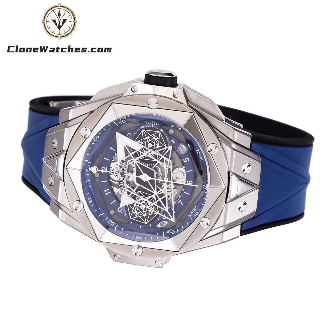 Hublot Super Clone Watches 1:1 Big Bang Unico Sang Bleu II 45MM 418.NX.5107.RX.MXM20