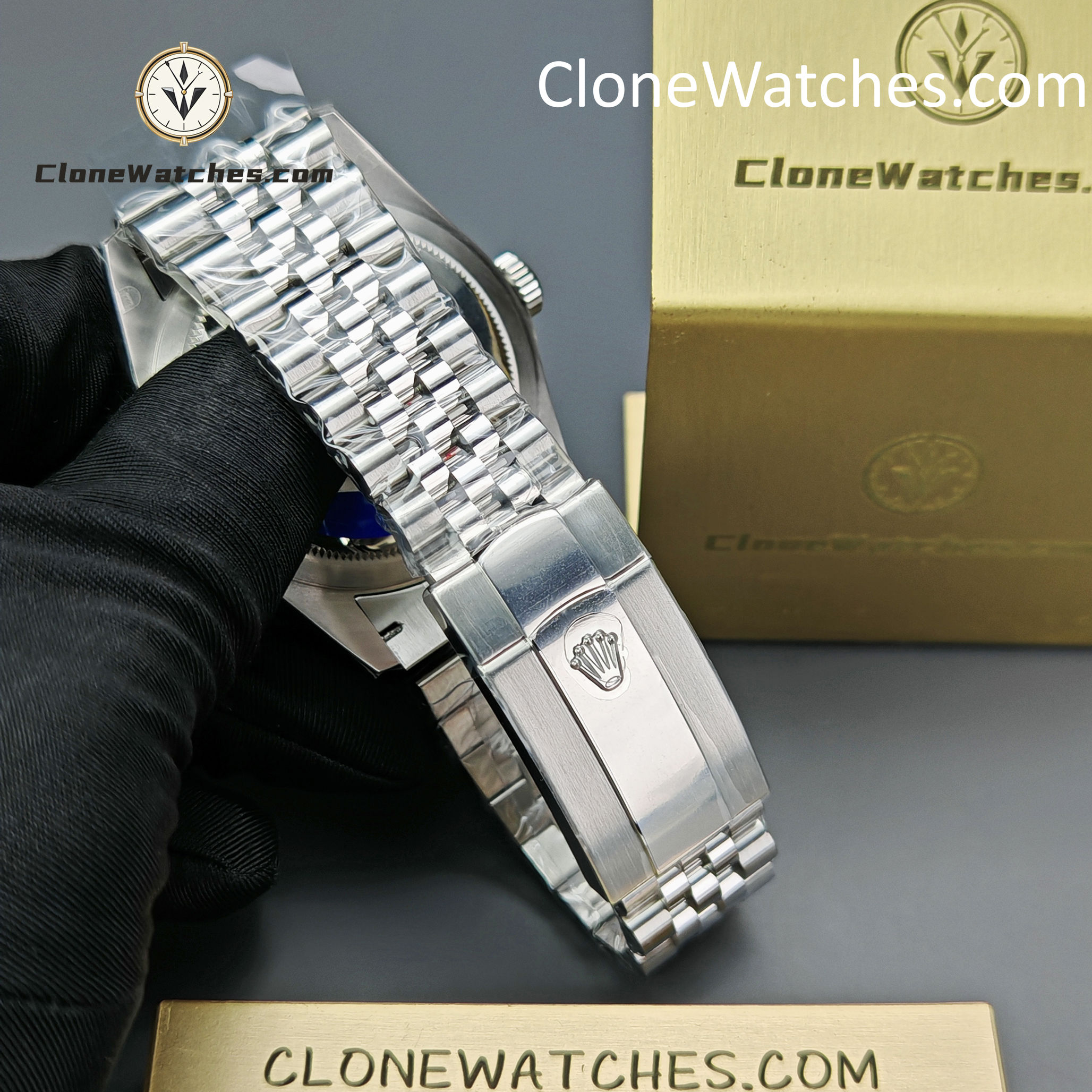 Rolex Super Clone Watches 1:1 Sky Dweller White Dial Jubilee M336934 9002 Movement