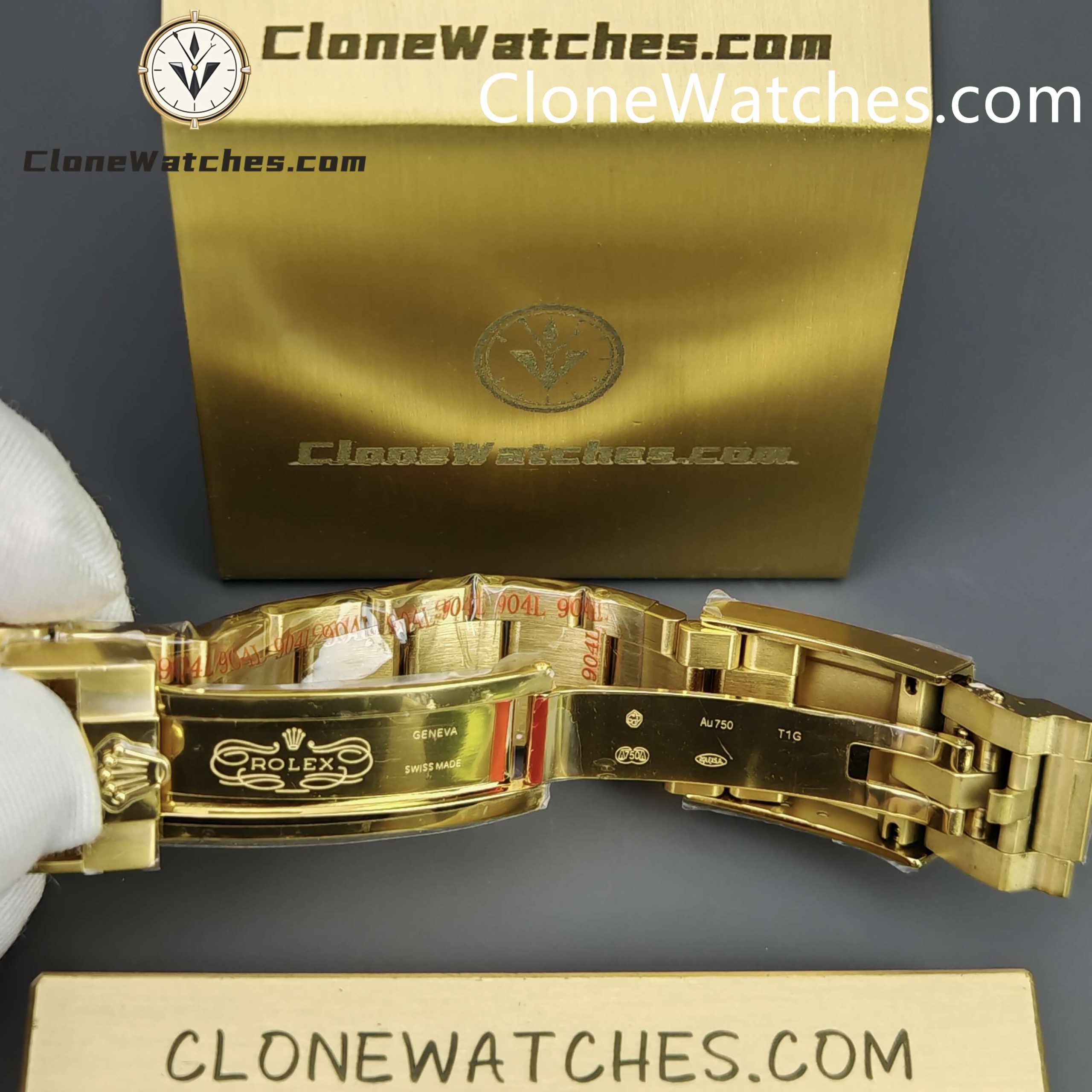 Rolex Super Clone Watches 1:1 Le Mans Daytona 100 Years Anniversary 18K Gold 4132 Movement