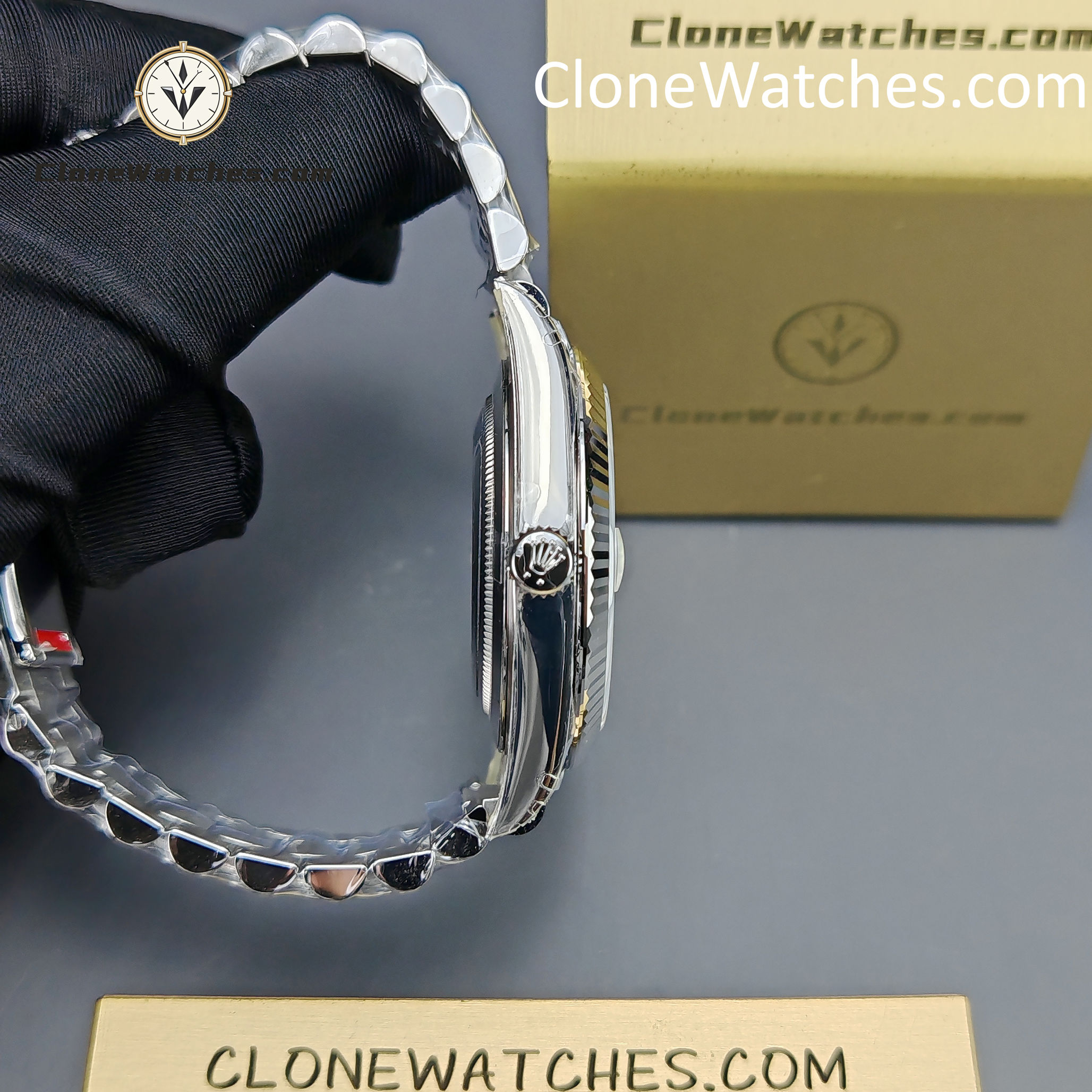 Rolex Super Clone Watches 1:1 Day Date White Roman Dial 40mm m228239-0046 VSF Version 3255 Movement