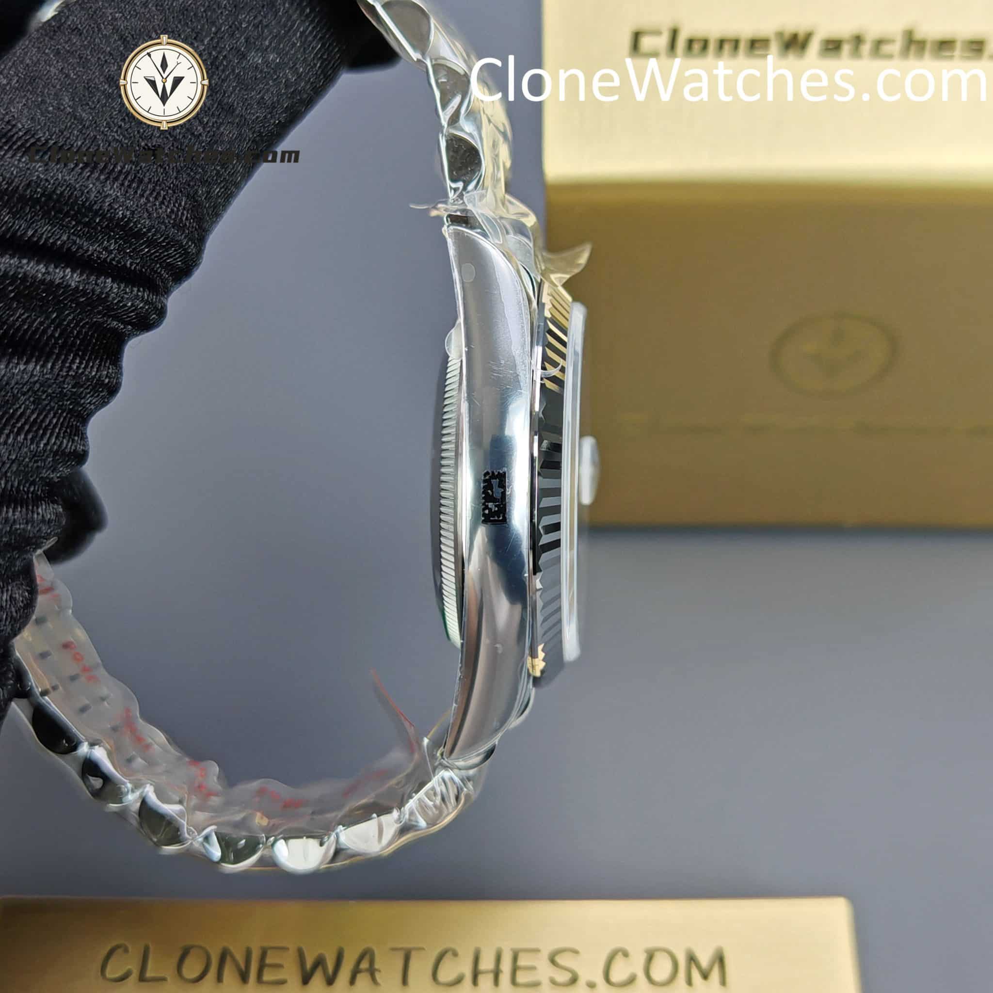 Rolex Super Clone Watches 1:1 DateJust m126234-0013 Silver Dial Jubilee 36MM 3235 Movement