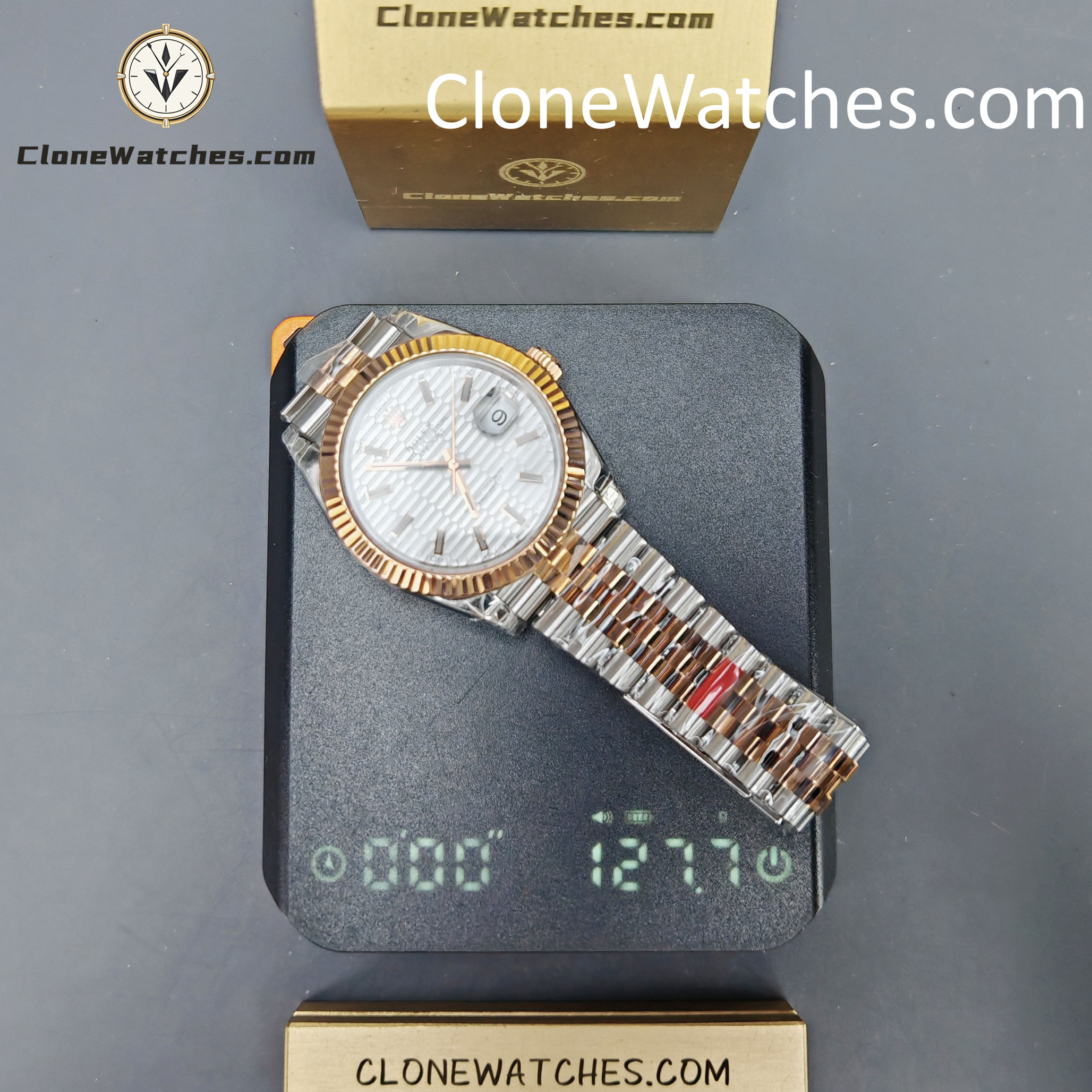 Rolex Super Clone Watches 1:1 DateJust Silver Dial m126331-0018 Jubilee 41MM 3235 Movement