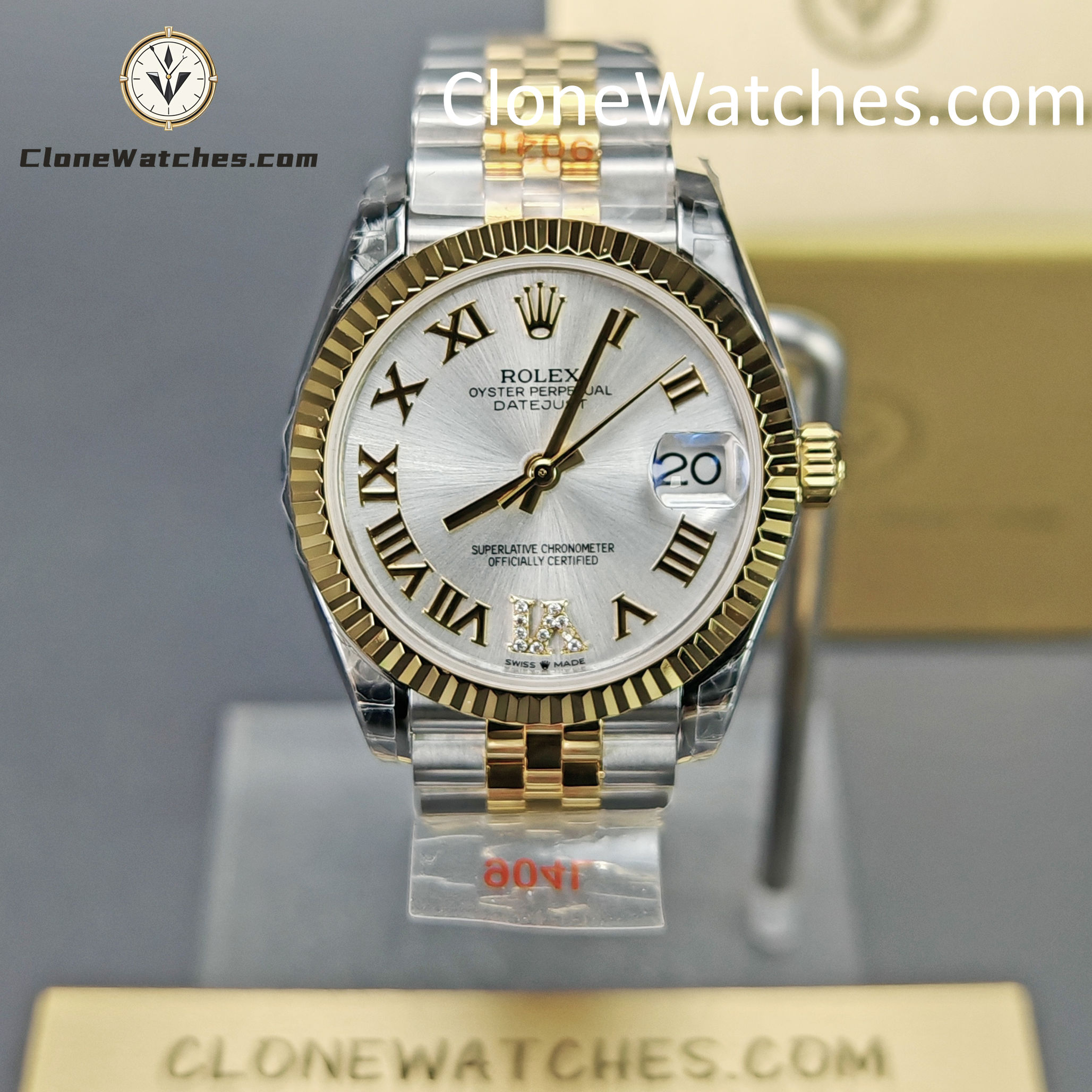 Rolex Super Clone Watches 1:1 DateJust m278273-0004 Jubilee 31MM 2236 Movement