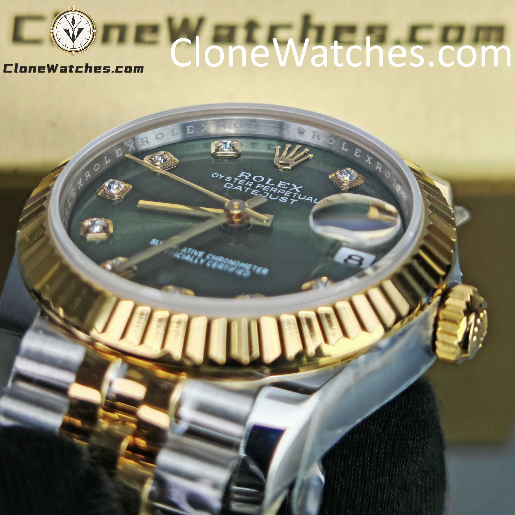 Rolex Super Clone Watches 1:1 DateJust m278273-0030 Jubilee 31MM 2236 Movement