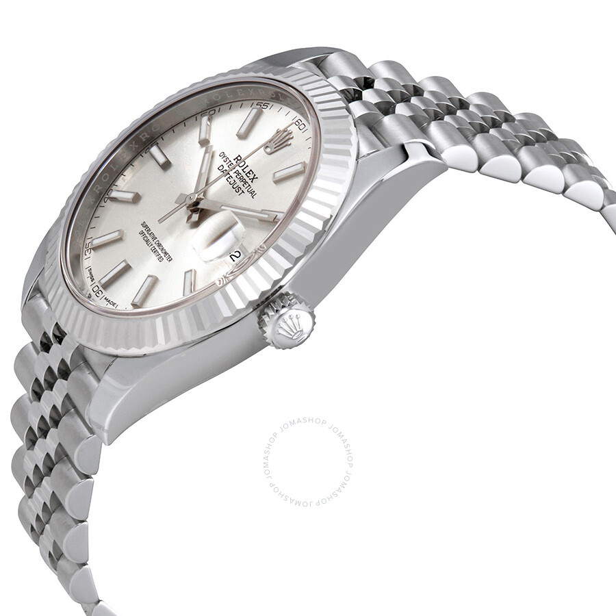 Rolex Oyster Perpetual Datejust Silver Dial Automatic Men s Watch 126334SSJ（Lifetime free warranty+90-days replacement service & Refund!.）
