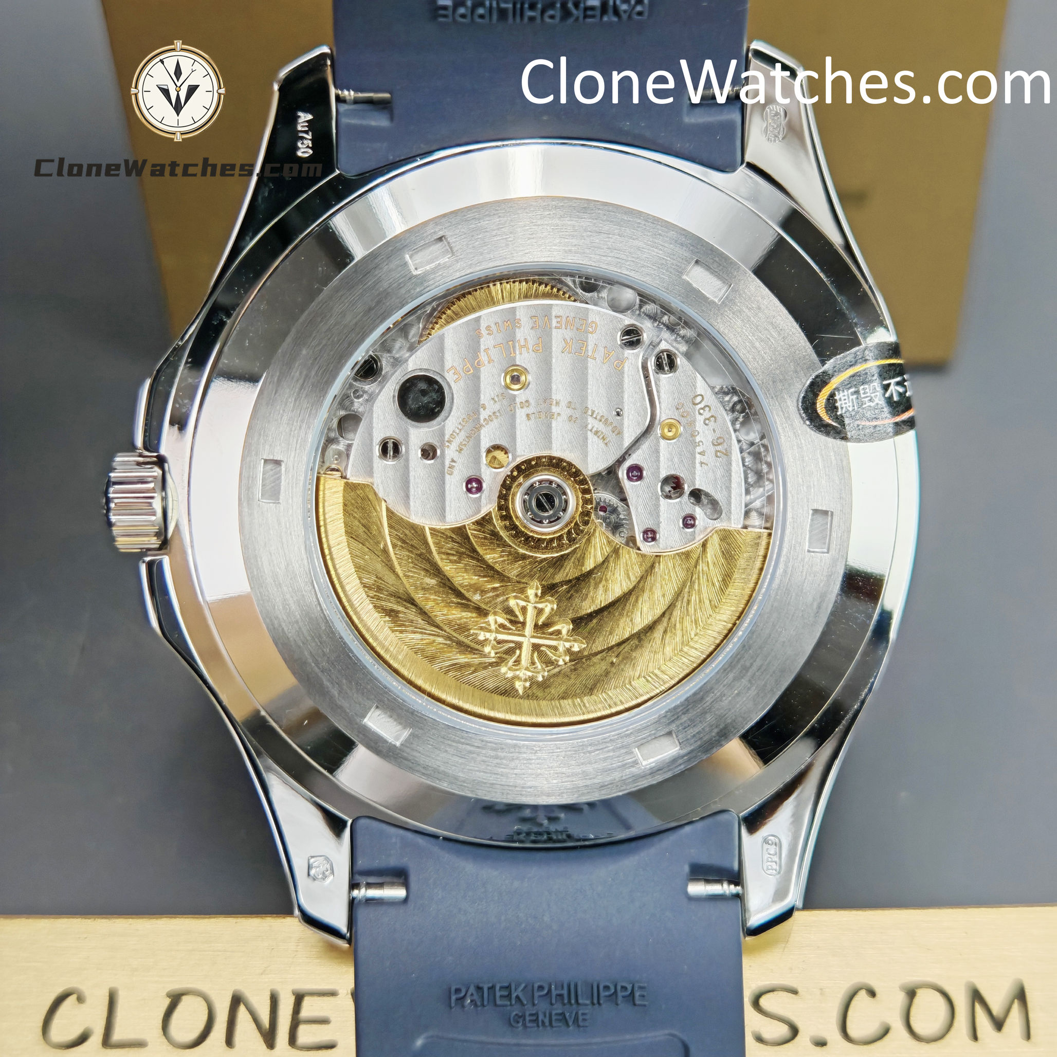 Patek Philippe Super Clone Watches 1:1 Aquanaut 5168G-001 Jumbo Blue 42 mm
