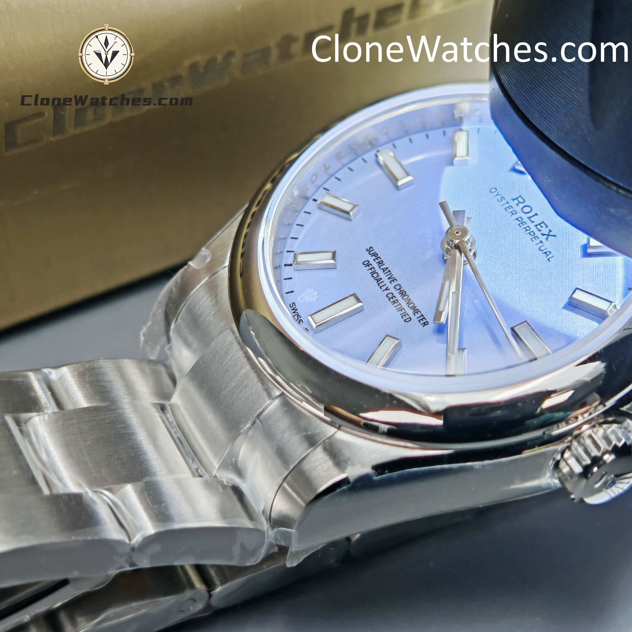Rolex Super Clone Watches 1:1 Oyster Perpetual Purple Dial 277200-0014 31mm 2232 Movement