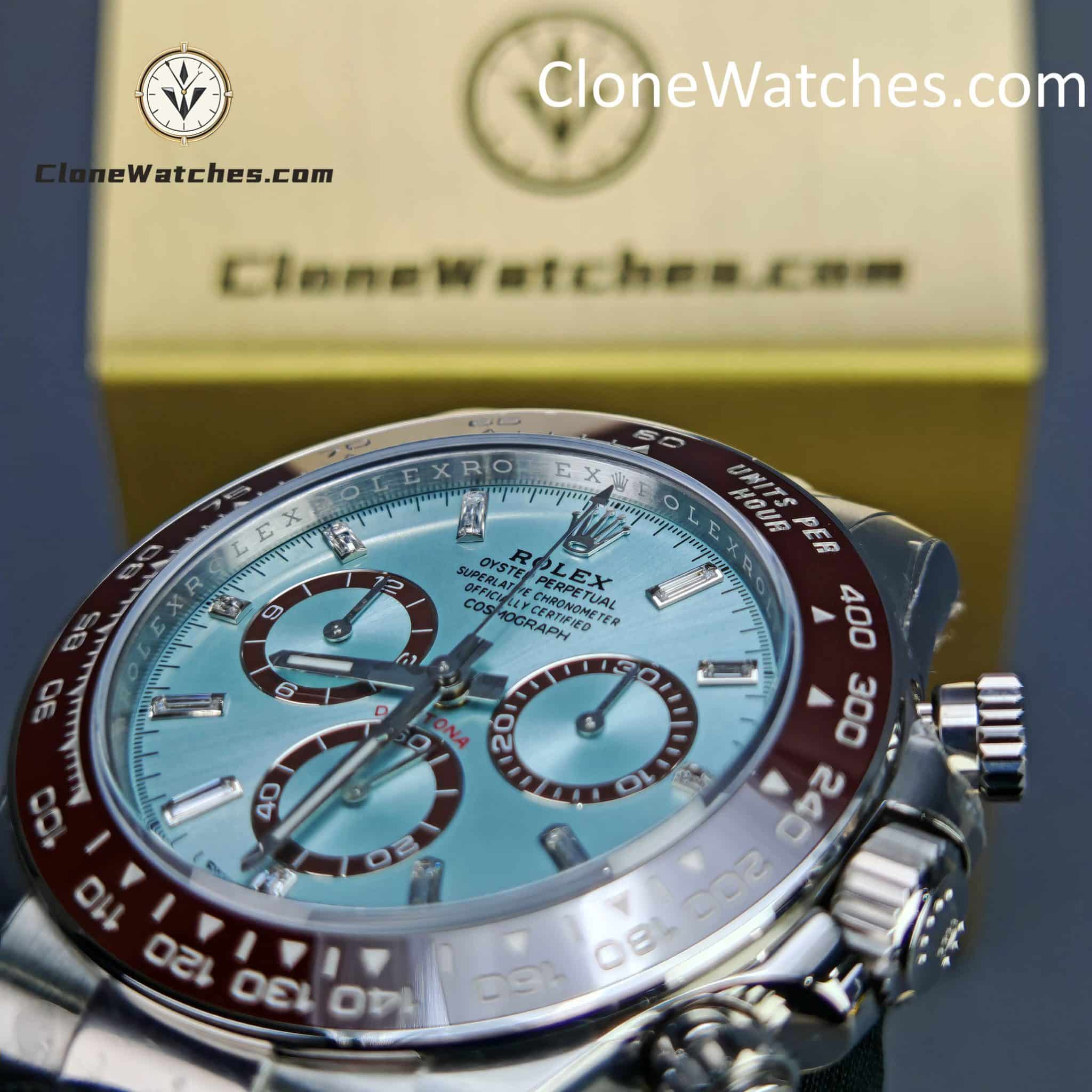 Rolex Super Clone Watches 1:1 ICE BLUE Daytona M126506-0002 4131 Movement