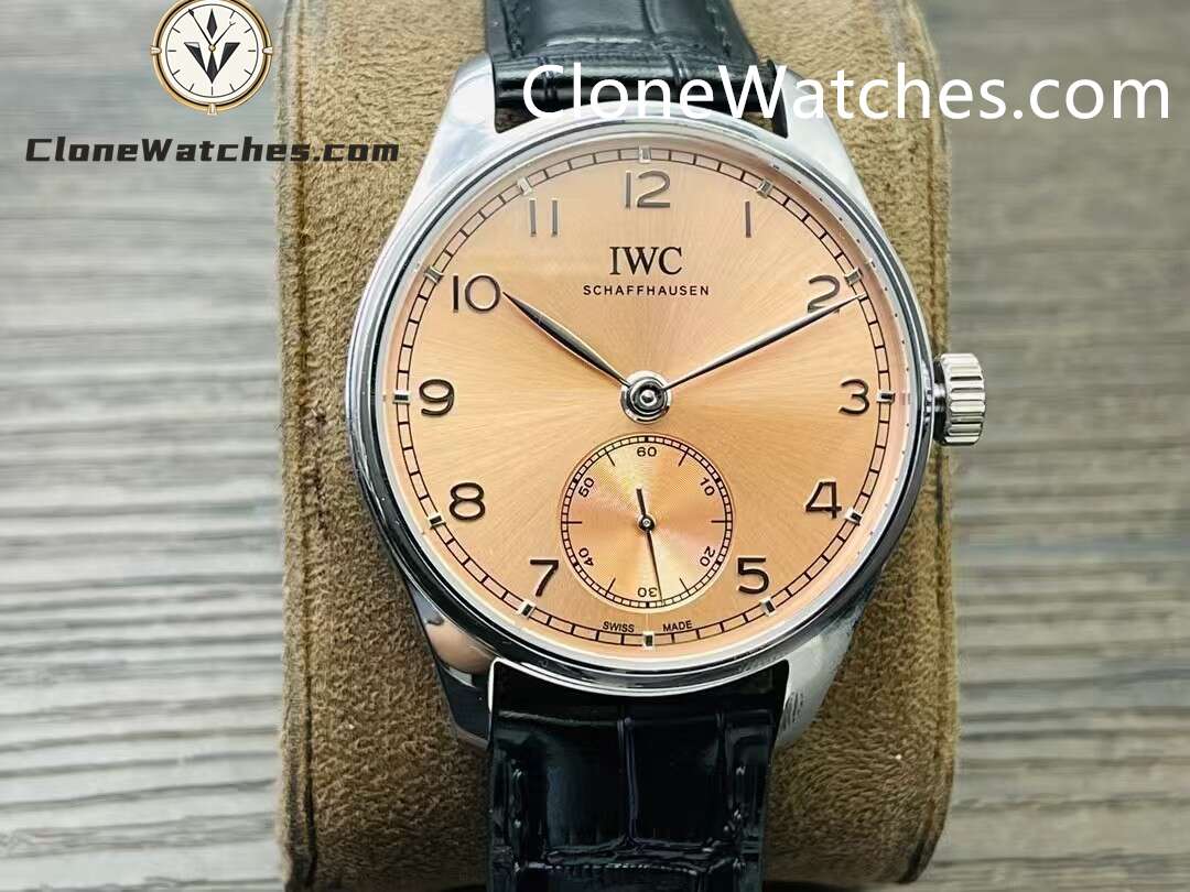 IWC Super Clone Watches 1:1 Portugieser Automatic Pink dial 40MM IW358313
