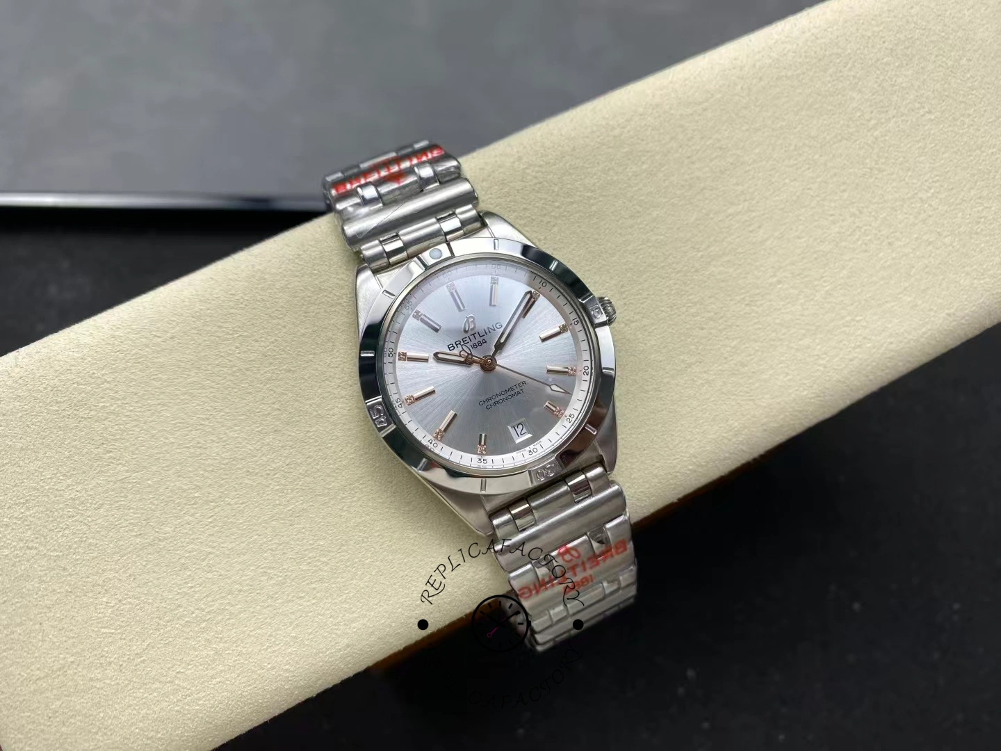 Breitling Chronomat Automatic 36mm Silver Dial A10380101A2A1 Replica