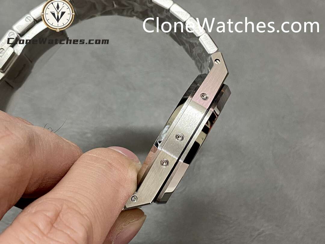 Audemars Piguet Super Clone Watches 1:1 Royal Oak Perpetual Calendar Salmon Dial 26615TI 41MM