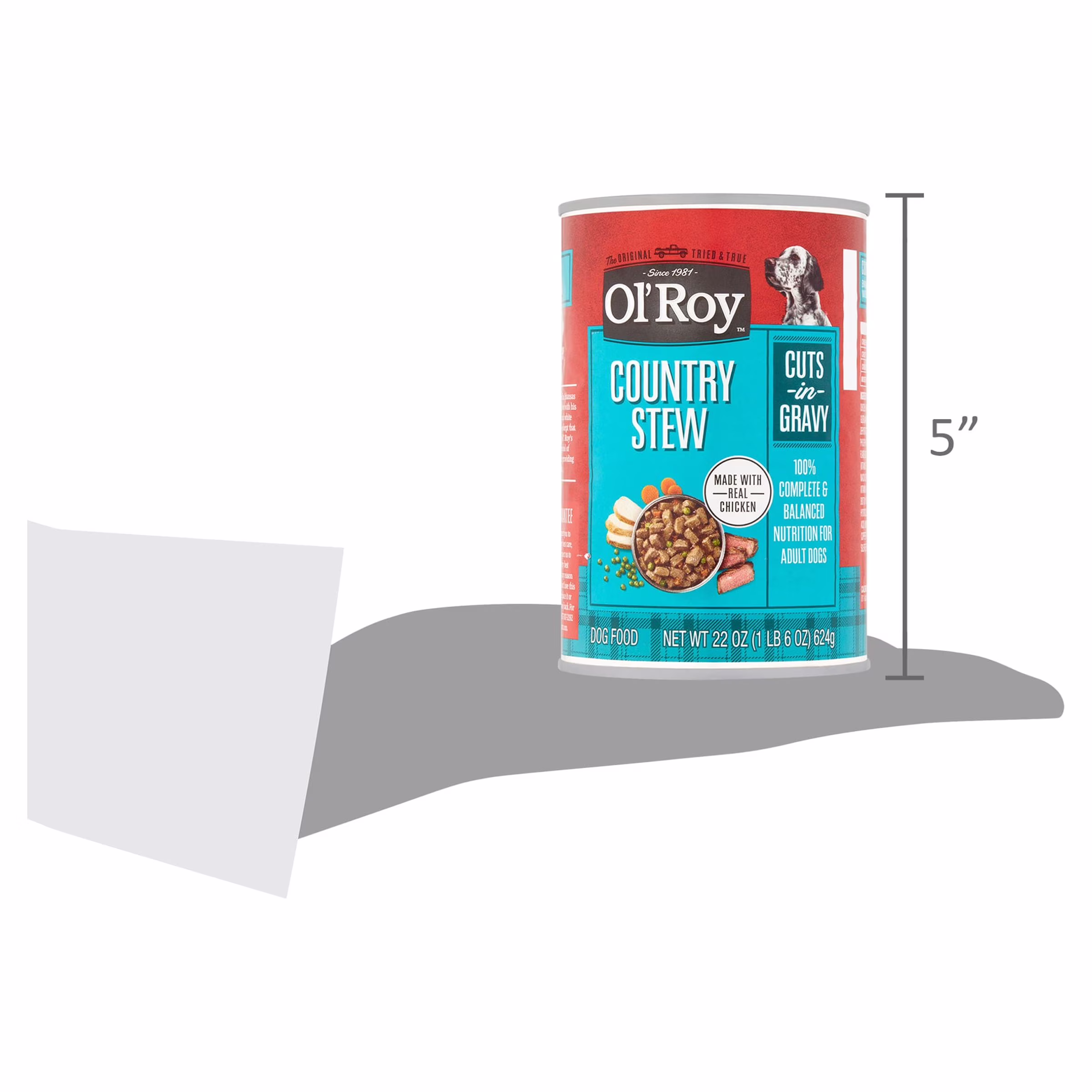 Ol' Roy Country Stew Cuts in Gravy Wet Dog Food, 22 oz