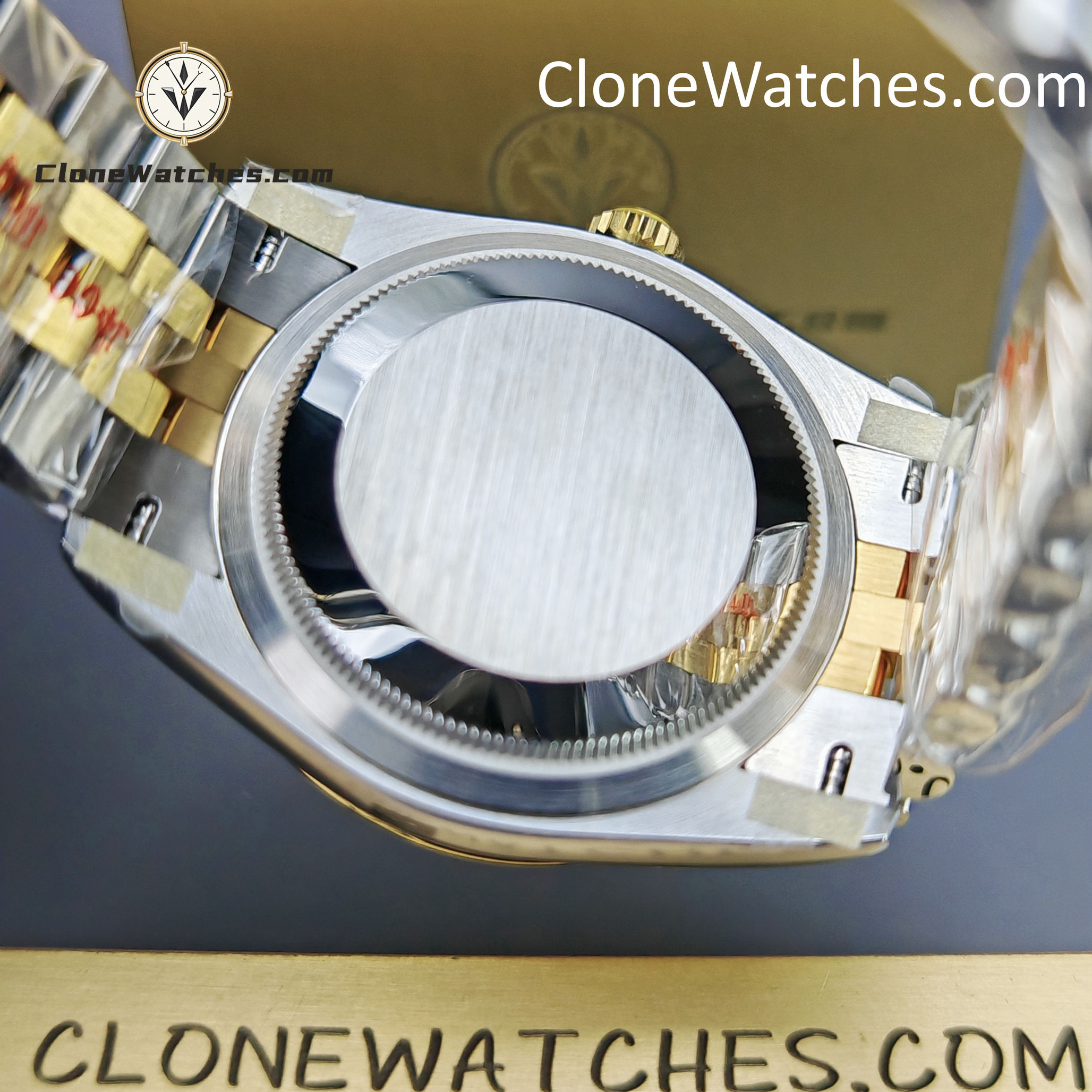Rolex Super Clone Watches 1:1 DateJust Gold Diamond Dial m126233-0017 Jubilee 36MM 3235 Movement