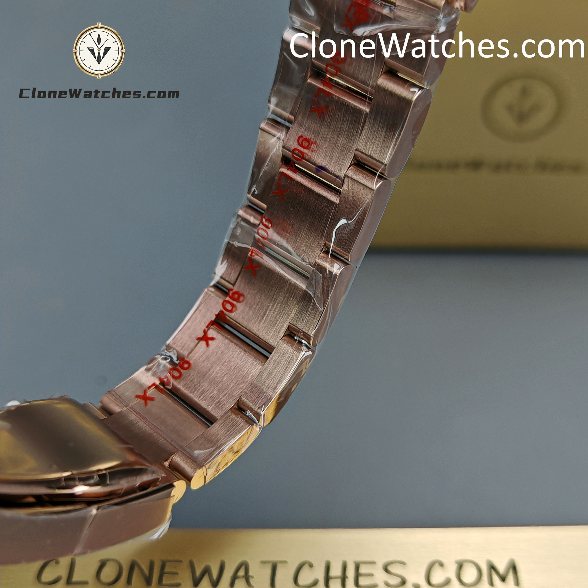 Rolex Super Clone Watches 1:1 Daytona Rose Gold Brown Dial M126505-0005 4131 Movement