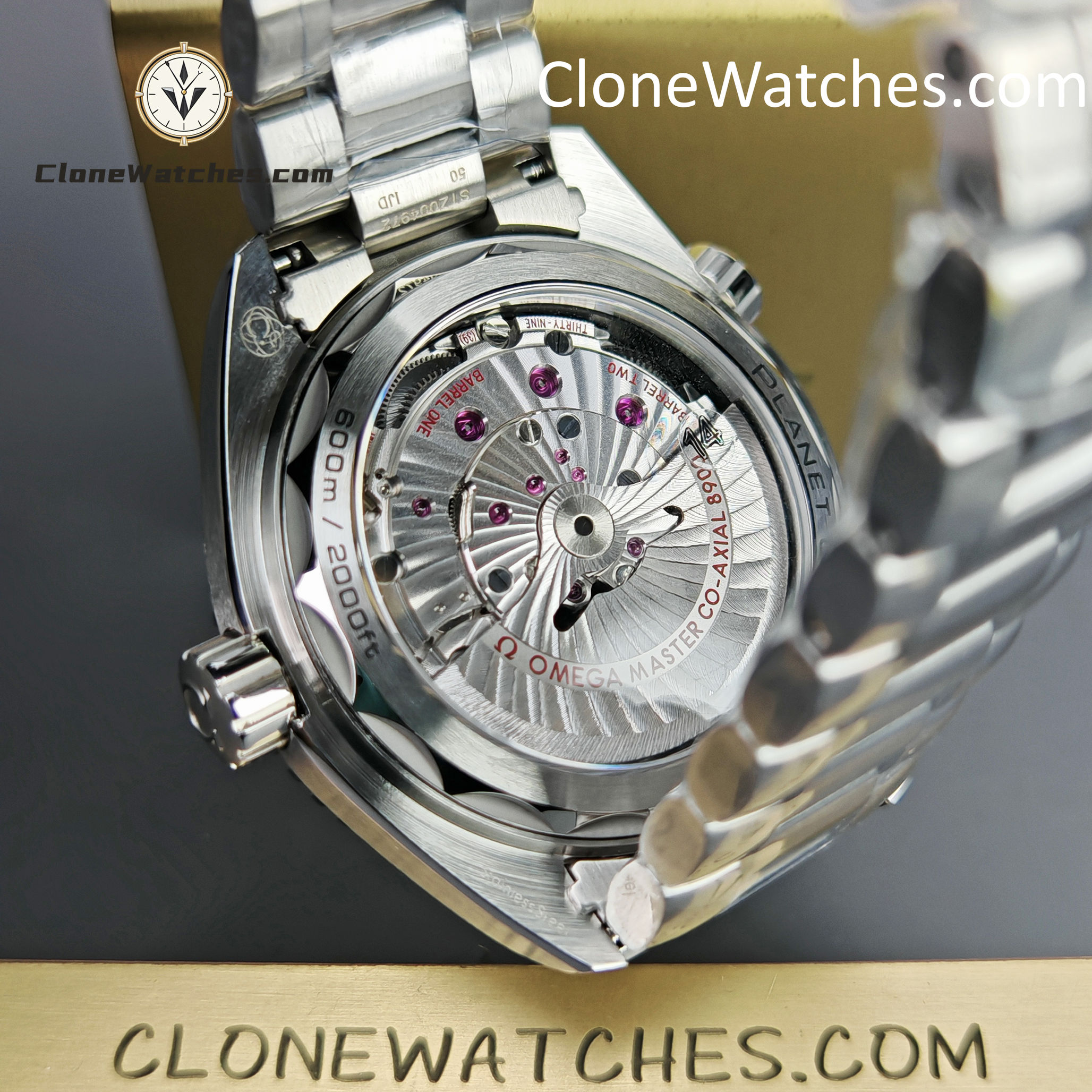 OMEGA Super Clone Watches 1:1 Seamaster Ocean Planet 600M 215.30.44.21.01.002 43.5 mm