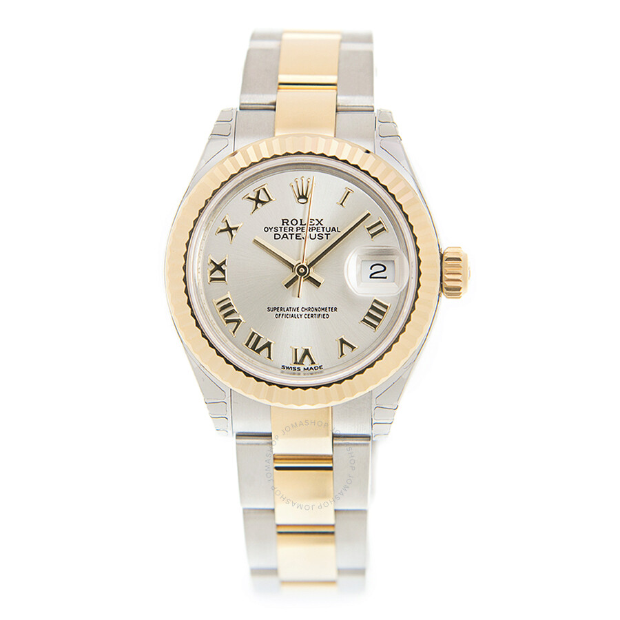 Rolex Lady-Datejust Silver Dial Automatic Ladies Oyster Watch 279173SRO（Lifetime free warranty+90-days replacement service & Refund!.）