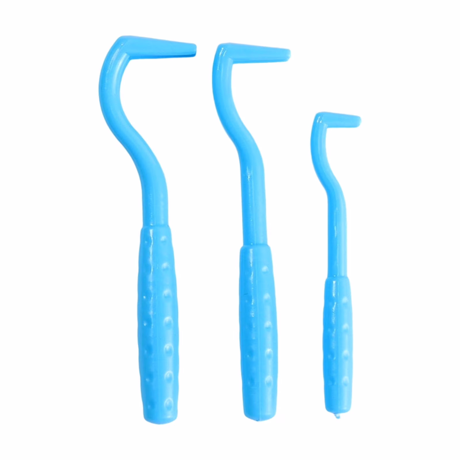 3-Pack Professional Pet Tick Remover Tool Set, Safe and Effective Flea Hook for Dogs and Cats, Easy to Use Plastic Tick Extractor for Outdoor Safety Green
