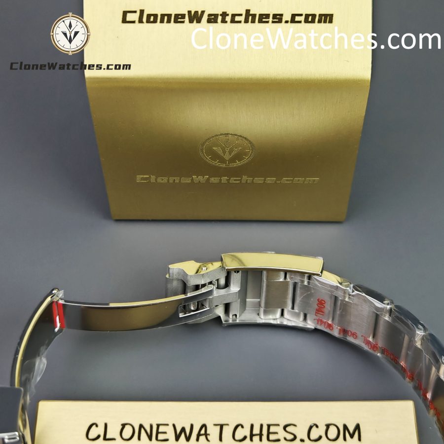 Modified Super Clone Watches 1:1 Sonic Rolex Daytona Black Skeleton Dial 4130