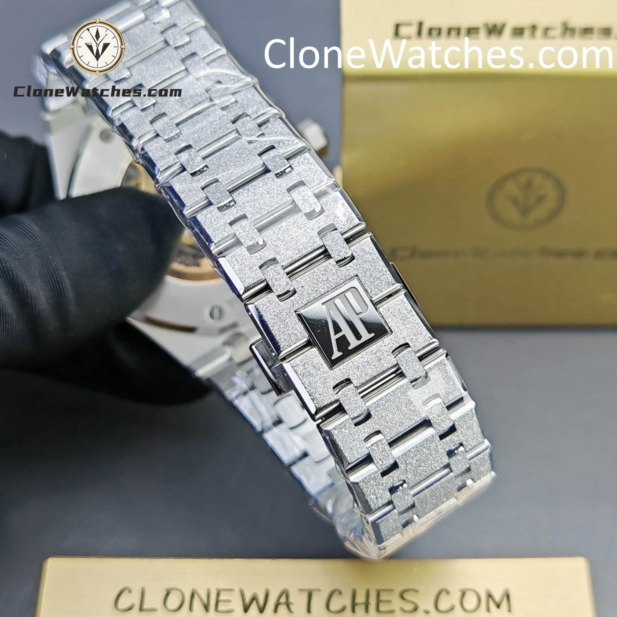 Audemars Piguet Super Clone Watches 1:1 Royal Oak Frost 15407 Skeleton Dial