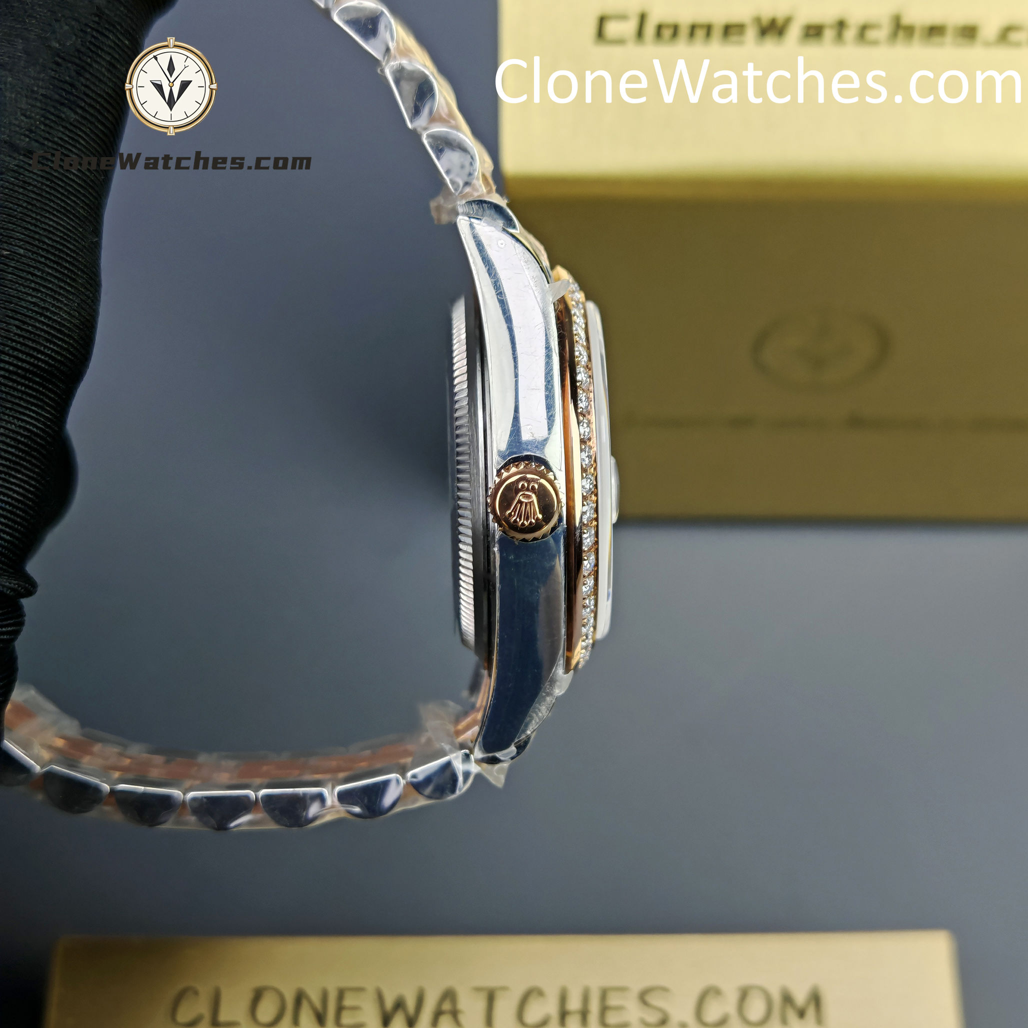 Rolex Super Clone Watches 1:1 DateJust m278381rbr-0026 Jubilee 31MM 2236 Movement