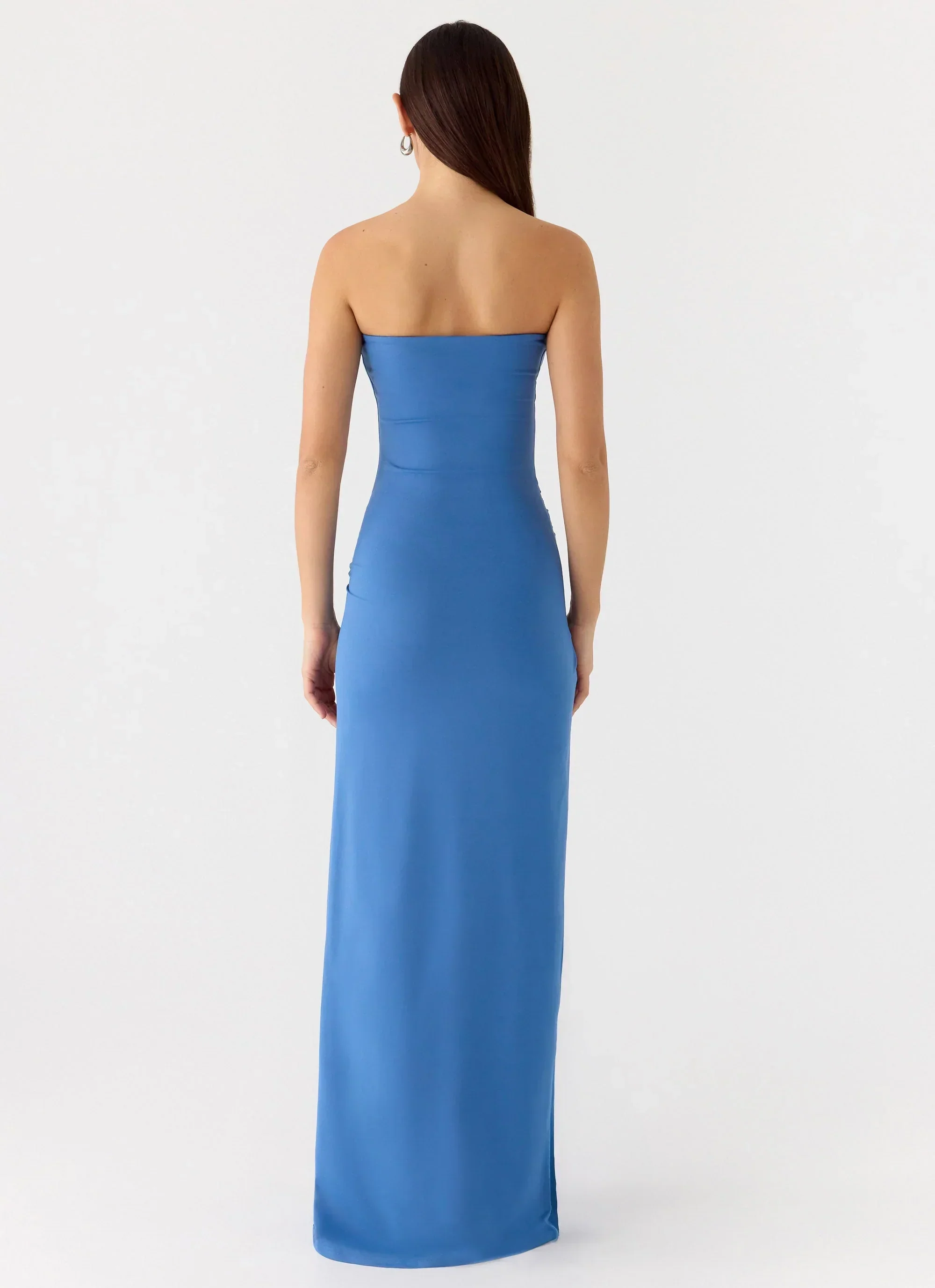 Stole My Heart Maxi Dress - Washed Navy