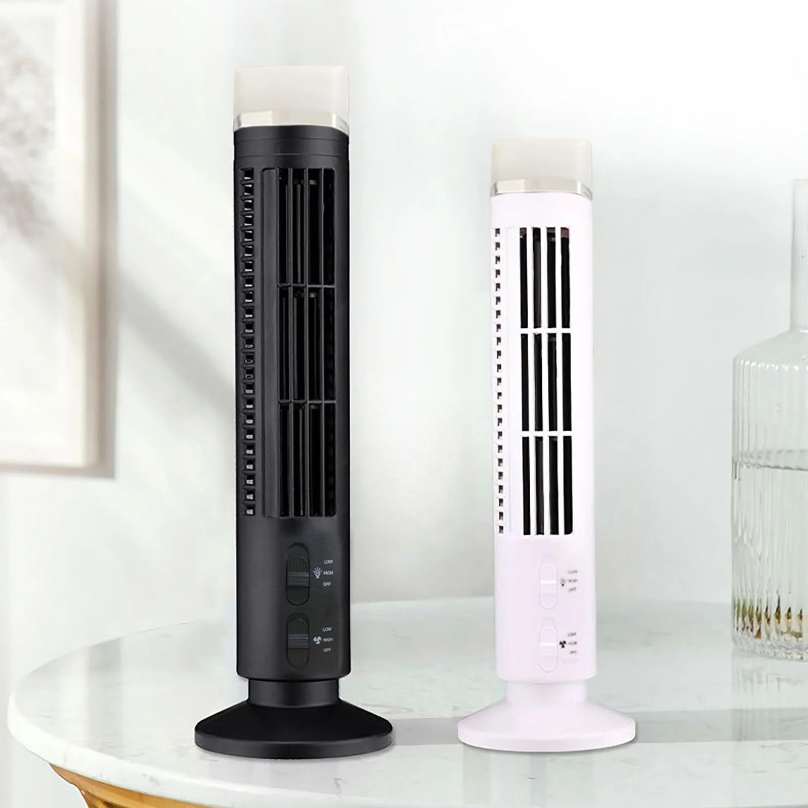 Ongmies Oscillating Tower Fan Cooling Standing Fan