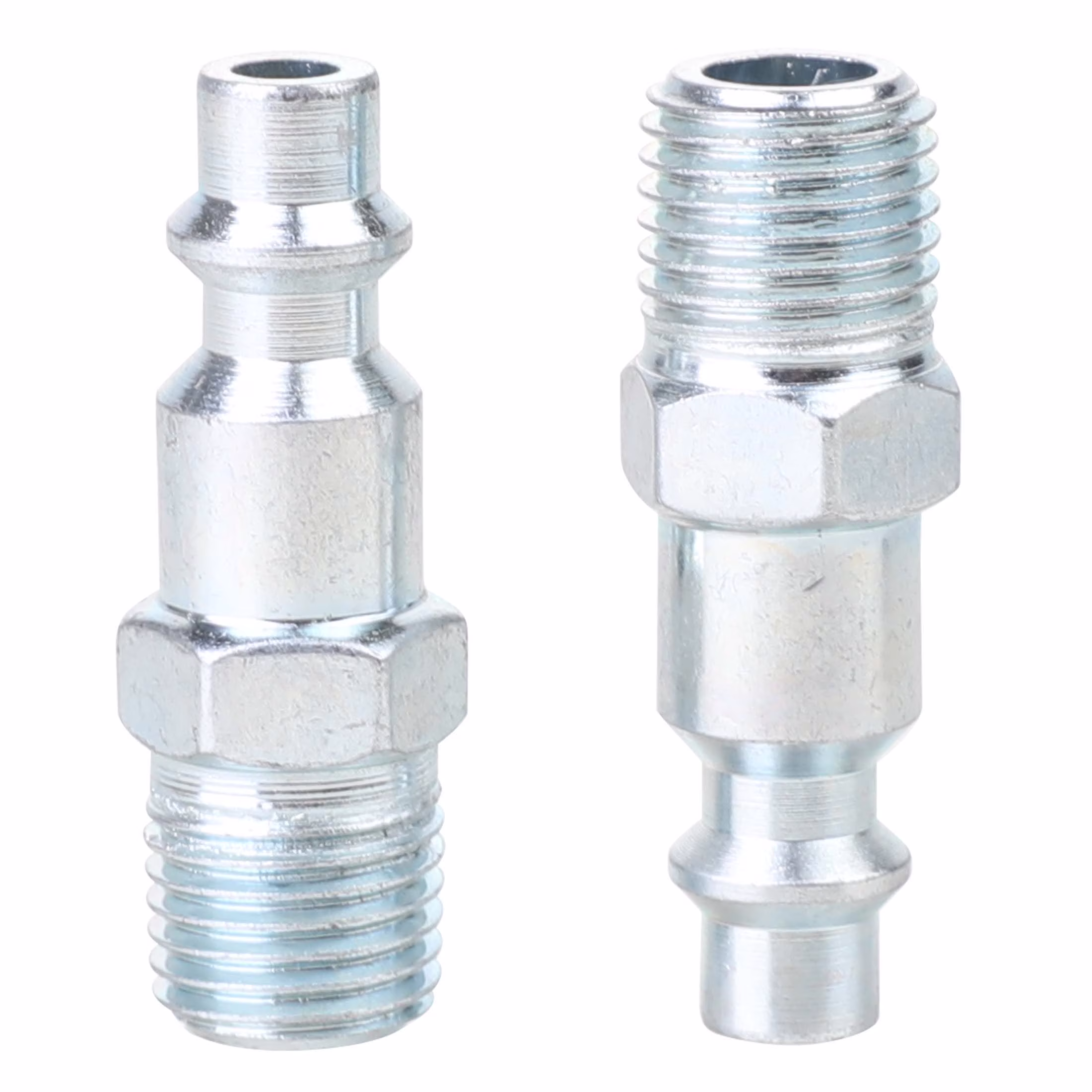 Hyper Tough 1/4-inch Air Industrial Steel MNPT Plug Set, Model 12-225-2HT, 2 Pieces pack