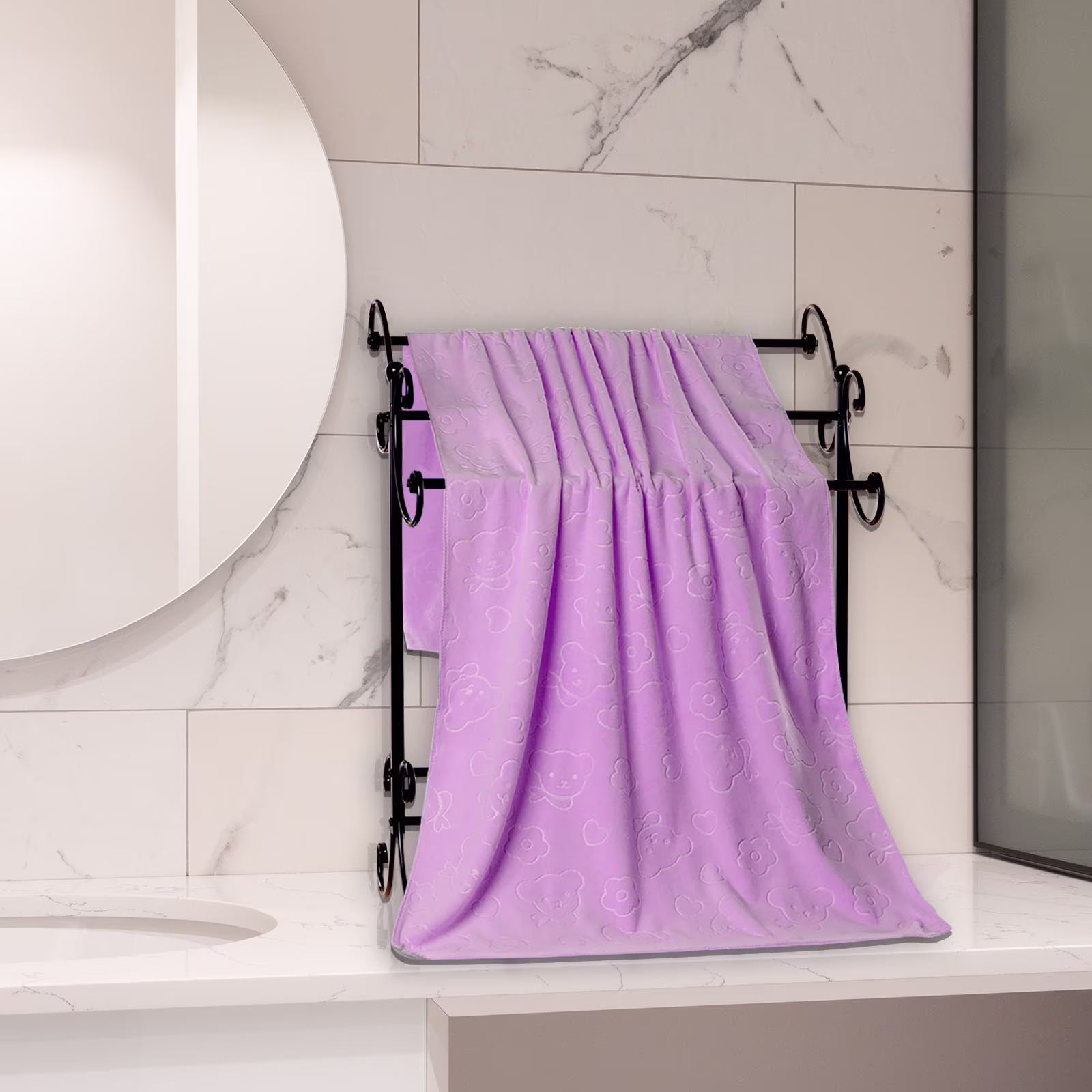 PALIFEUR 2 Pack Extra Large Towels Set-55.12x27.56