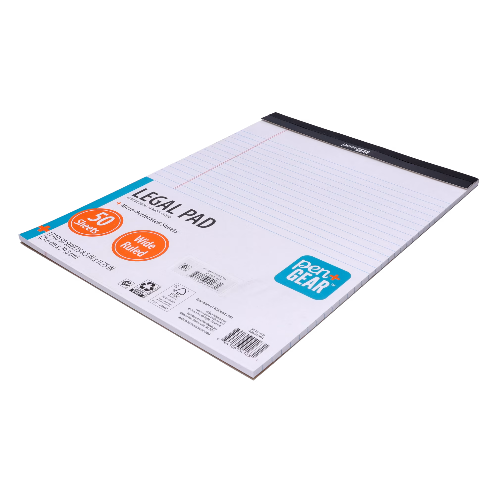 Pen + Gear Legal Pad, 8.5