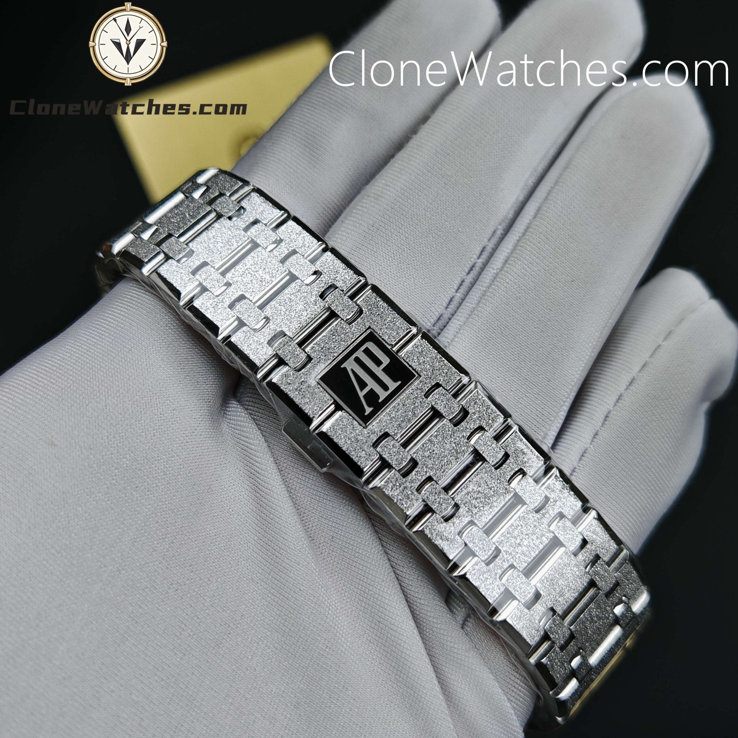 Audemars Piguet Super Clone Watches 1:1 Royal Oak Frost 15400 Grey Dial