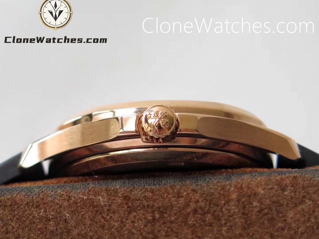 Patek Philippe Super Clone Watches 1:1 Aquanaut Luce 5068R-001 Rose Gold Diamond