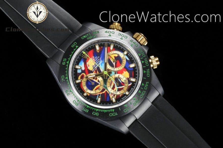 Modified Super Clone Watches 1:1 AET Rolex Daytona ceramic CHARLES THE GREAT