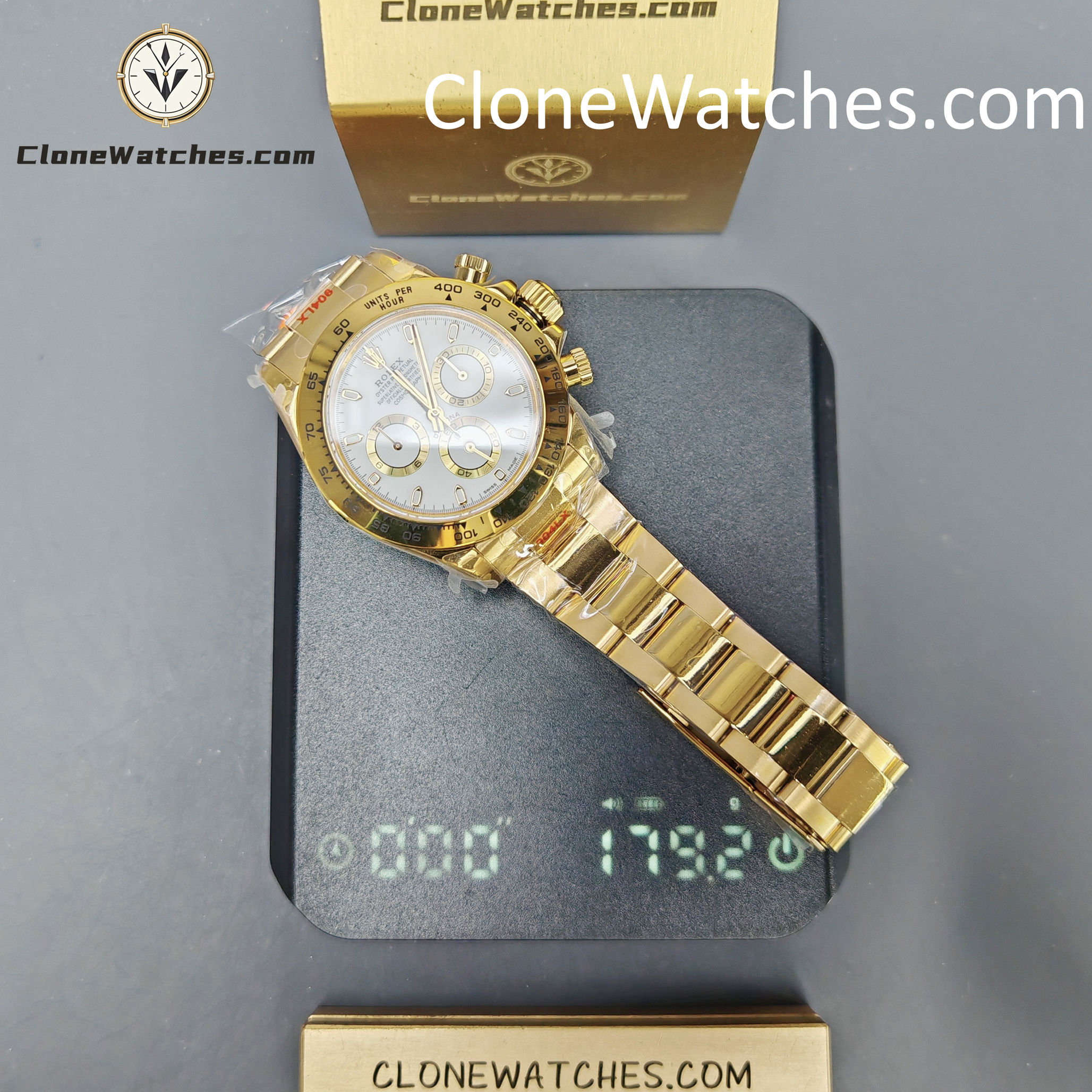 Rolex Super Clone Watches 1:1 Daytona White Dial m116508-0001 4130 Movement