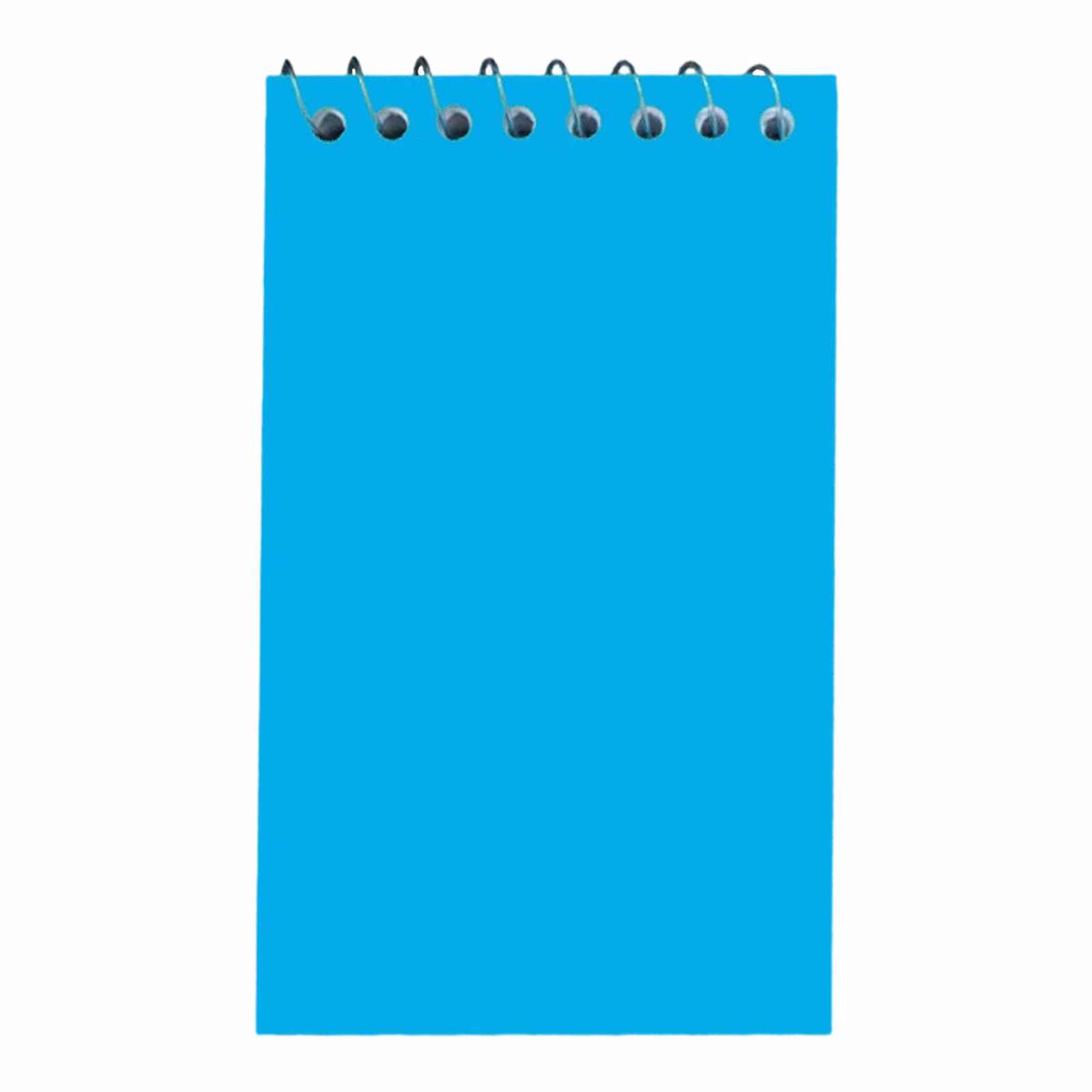 Spiral Memo Pads, Top Wire Bound, 3 X 5 inch Pocket Notepad, College Ruled, Blue, 50 Sheets 100 Pages for Classroom Note-Taking, Study, office Work and Daily Writing Tasks